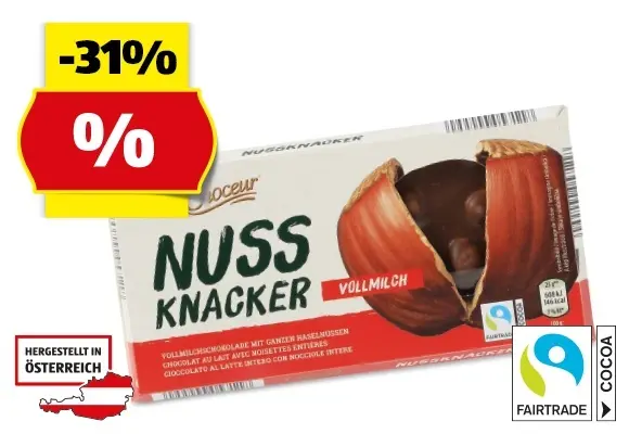 CHOCEUR Nussknacker*, 100 g