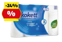 KOKETT K&uuml;chenrollen*, 4 x 64 Bl.