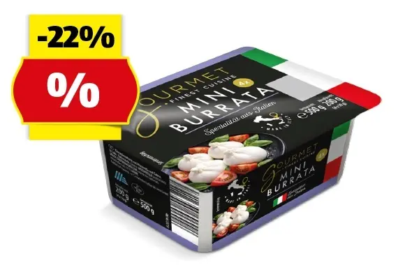 GOURMET FINEST CUISINE Mini Burrata*, 200 g