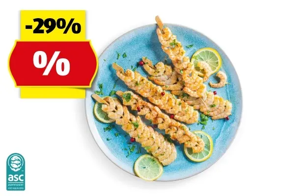 BBQ ASC Garnelen-Spiesse, 200 g