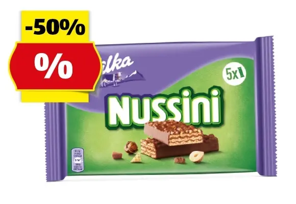 MILKA Nussini**, 157,5 g