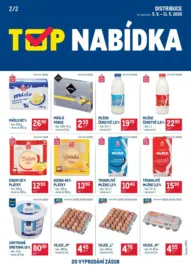 TOP ml&eacute;čn&eacute; v&yacute;robky distribuce