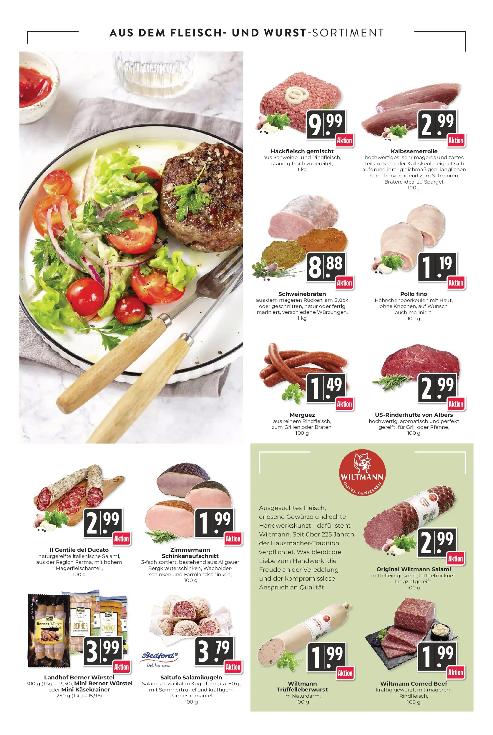 Edeka prospekt Schliengen	 (ab 17.05.2026) » Angebote Online | Seite: 4 | Produkte: Grill, Käsekrainer, Salami, Schinken