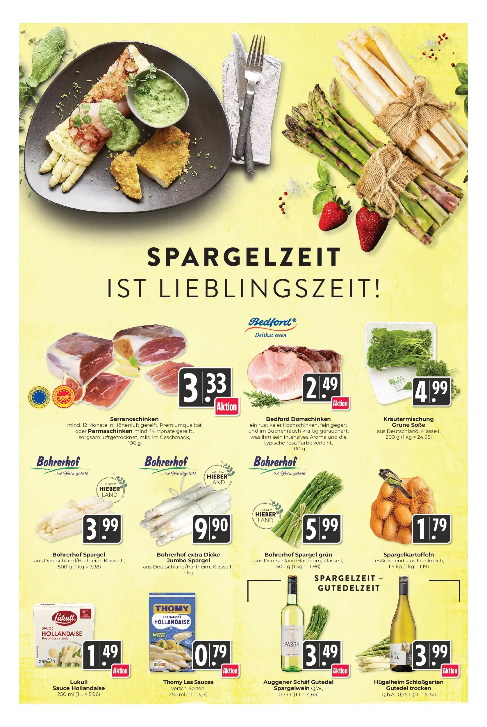Edeka prospekt Schliengen	 (ab 17.05.2026) » Angebote Online | Seite: 10 | Produkte: Thomy les sauces, Spargel, Soße