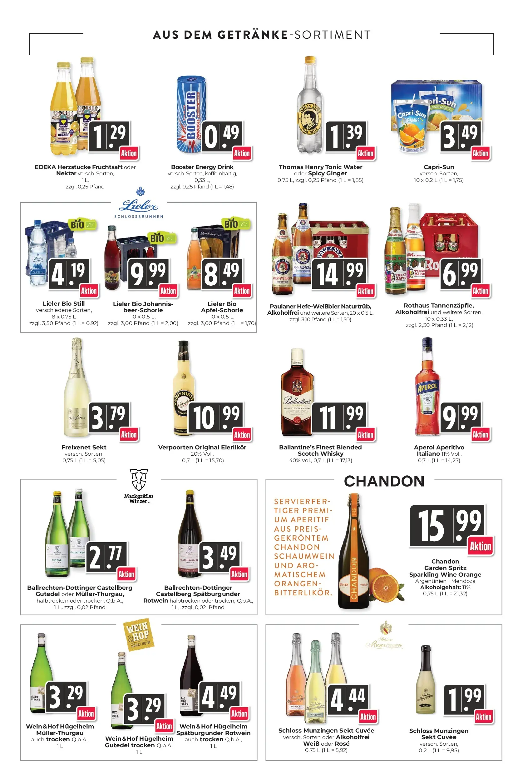 Edeka prospekt Schliengen	 (ab 17.05.2026) » Angebote Online | Seite: 14 | Produkte: Orangen, Aperol, Wein, Fruchtsaft