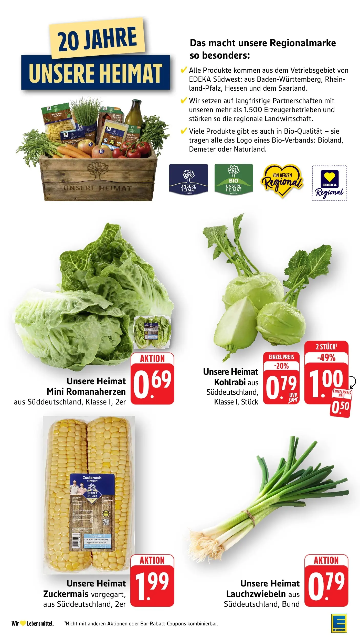 Edeka prospekt Weinheim	 (ab 17.05.2026) » Angebote Online | Seite: 12 | Produkte: Kohlrabi