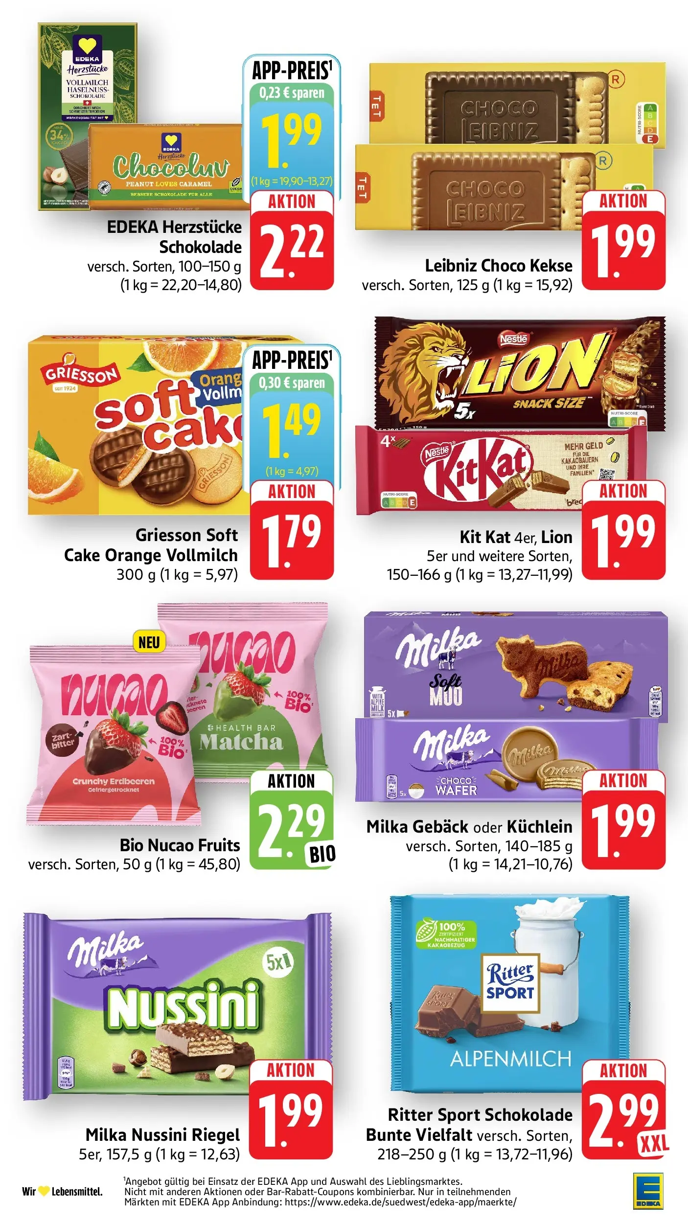 Edeka prospekt Weinheim	 (ab 17.05.2026) » Angebote Online | Seite: 30 | Produkte: Schokolade, Ritter sport, Erdbeeren, Kekse