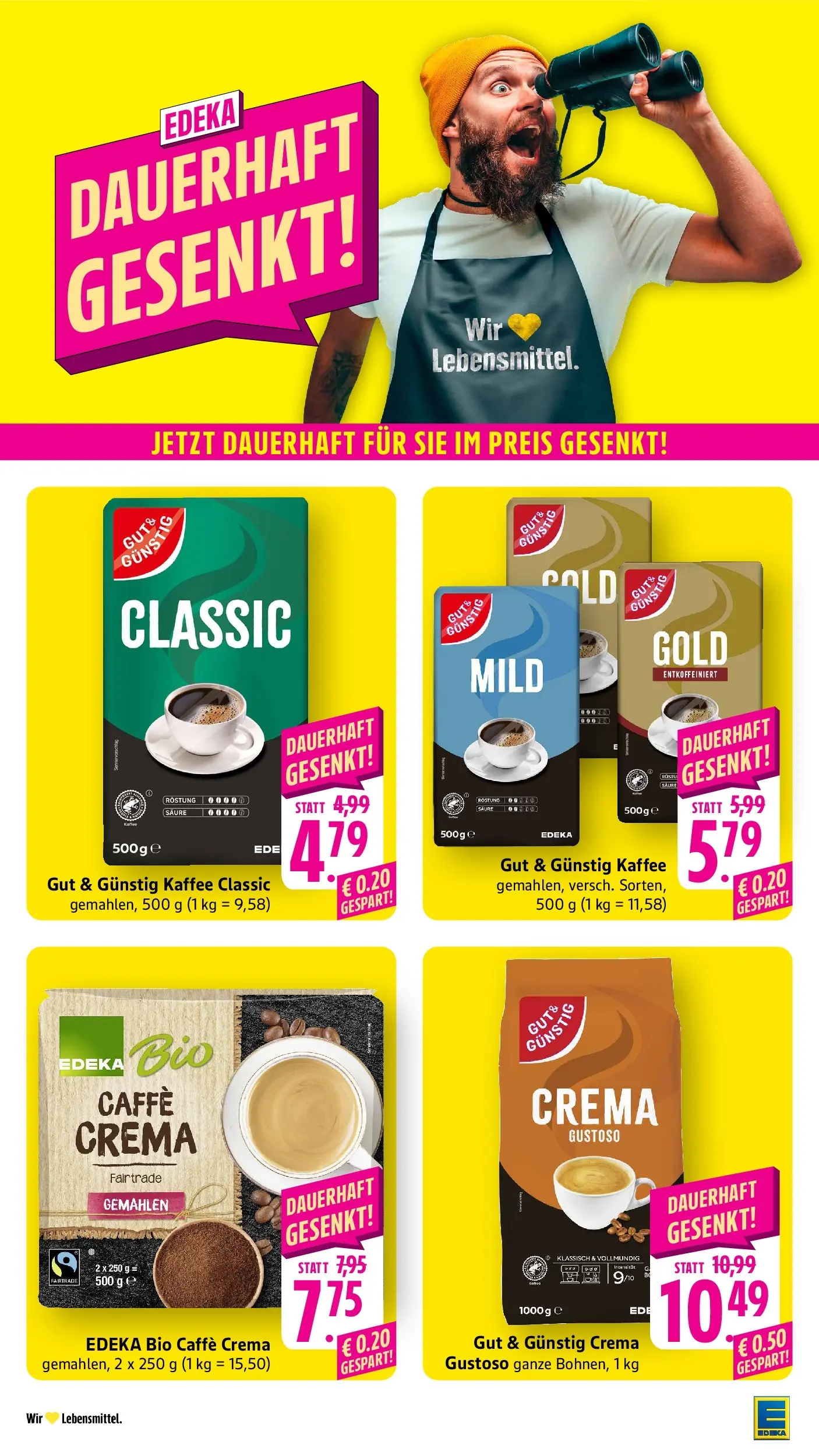 Edeka prospekt Weinheim	 (ab 17.05.2026) » Angebote Online | Seite: 34 | Produkte: Kaffee
