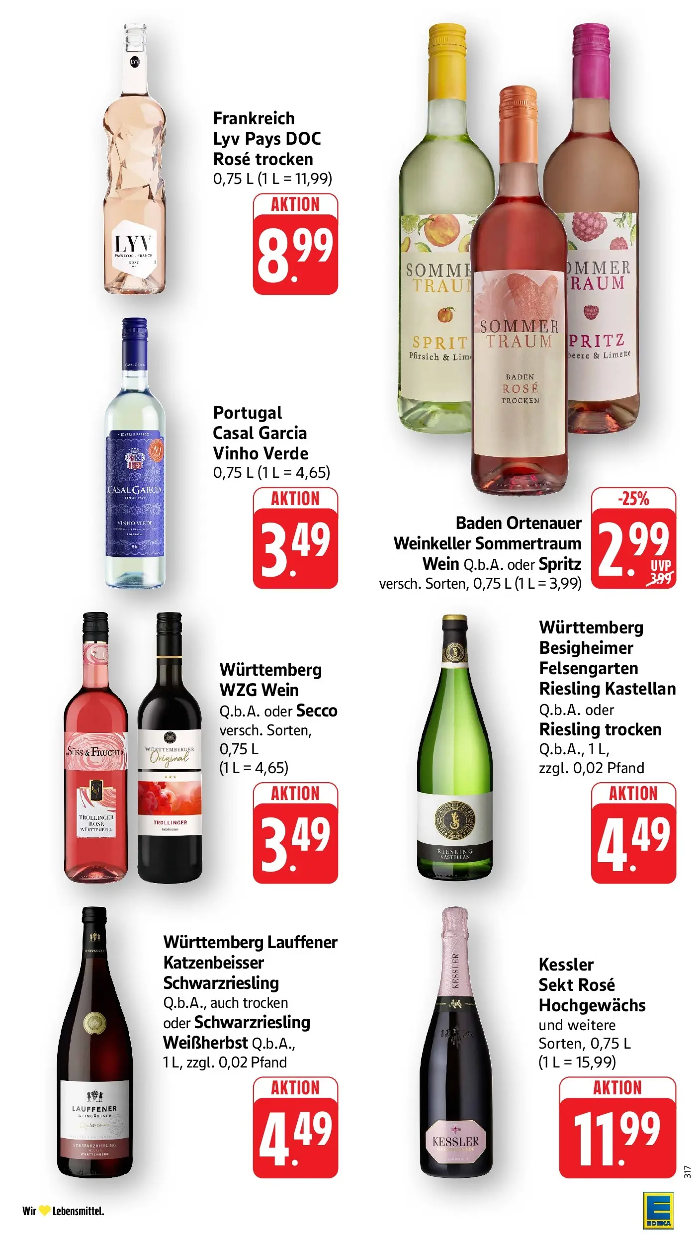 Edeka prospekt Heilbronn	 (ab 17.05.2026) » Angebote Online | Seite: 37 | Produkte: Sekt, Pfirsich, Limette, Wein