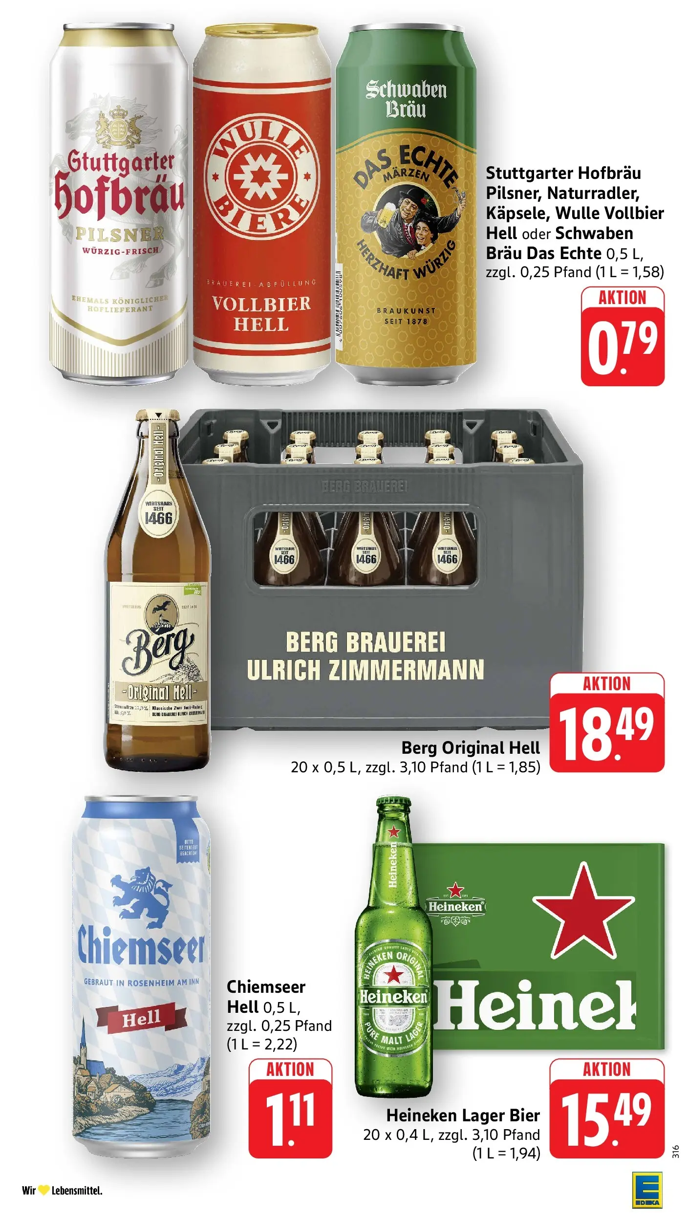 E center Prospekt Reutlingen	 (ab 17.05.2026) zum Blättern | Seite: 40 | Produkte: Bier, Heineken