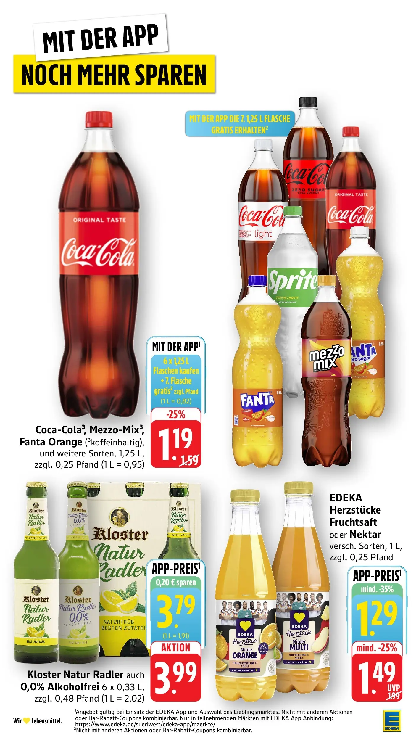 Edeka prospekt Ettenheim	 (ab 17.05.2026) » Angebote Online | Seite: 8 | Produkte: Fanta, Sprite, Radler, Fruchtsaft