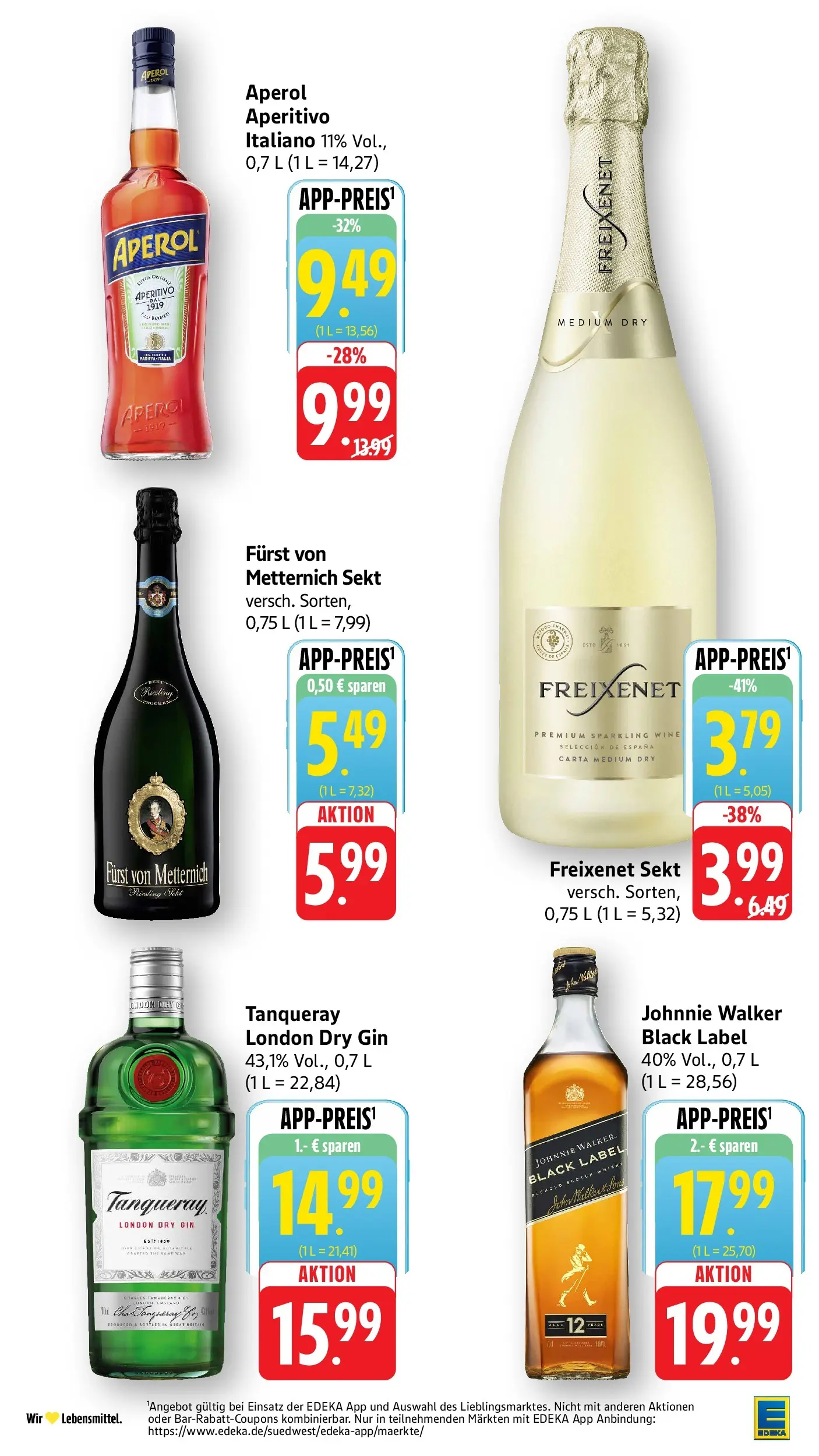 Edeka prospekt Ettenheim	 (ab 17.05.2026) » Angebote Online | Seite: 9 | Produkte: Whisky, Freixenet, Sekt, Aperol