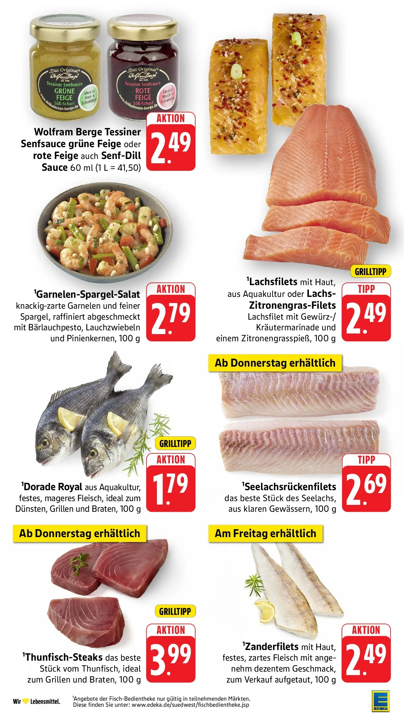 Edeka prospekt Ettenheim	 (ab 17.05.2026) » Angebote Online | Seite: 21 | Produkte: Garnelen, Lachs, Steak, Fleisch