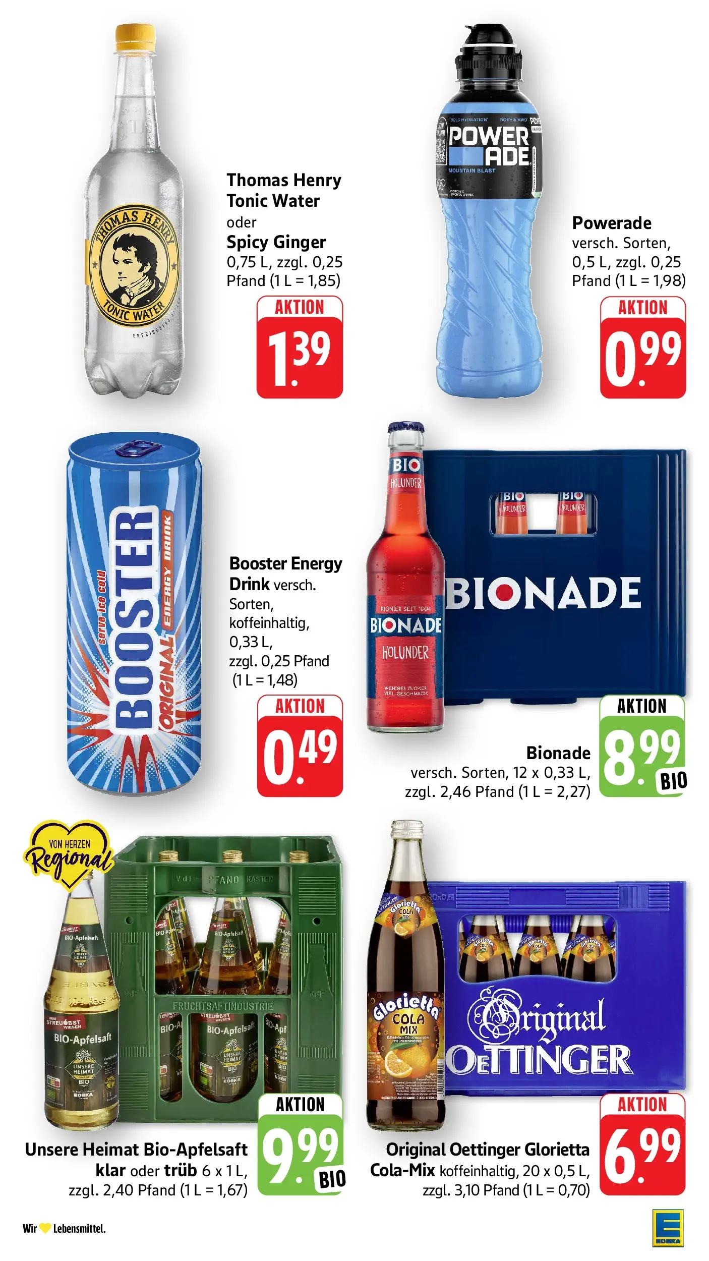 Edeka prospekt Ettenheim	 (ab 17.05.2026) » Angebote Online | Seite: 37 | Produkte: Energy, Bionade, Apple, Powerade