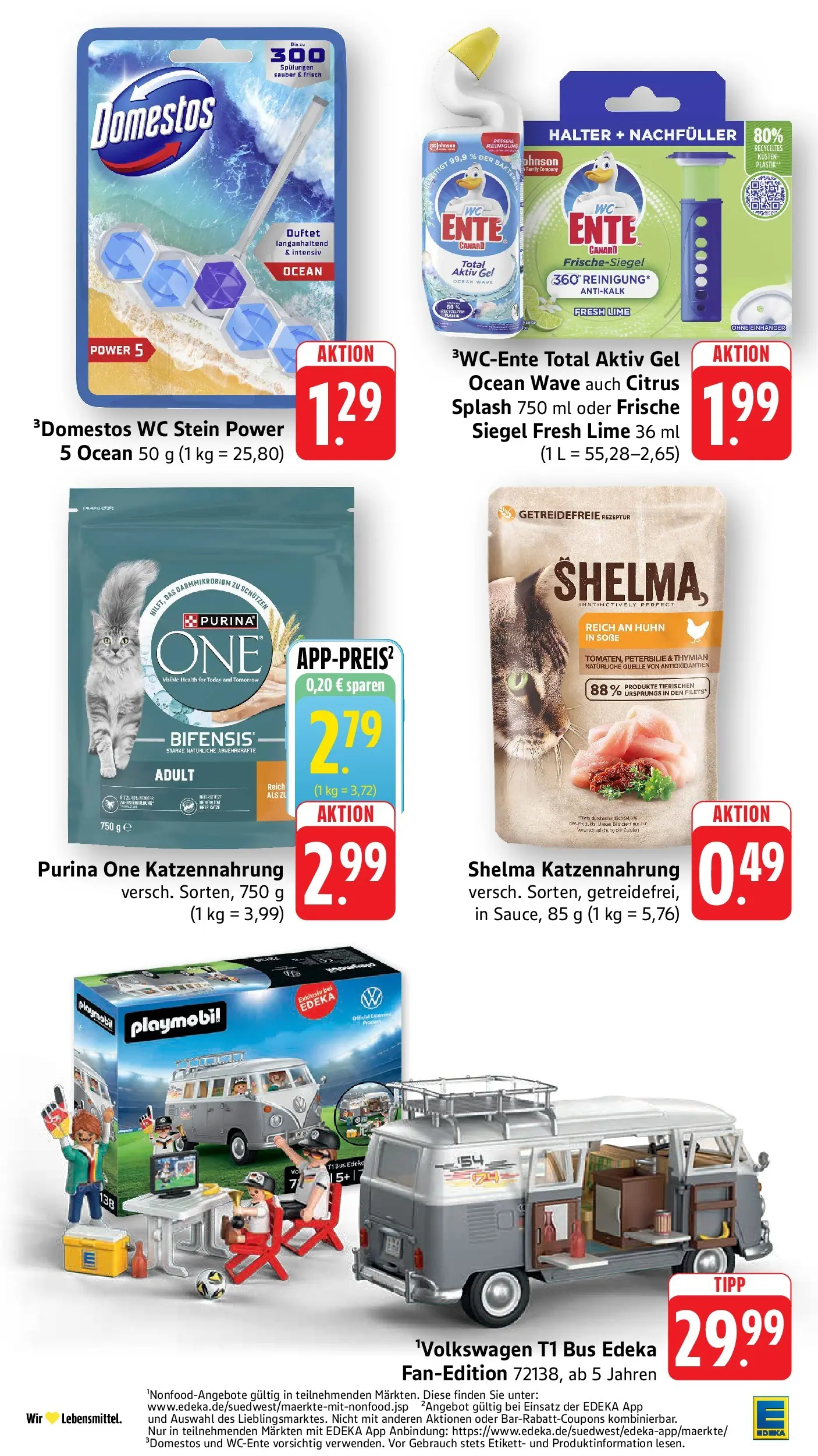 Edeka prospekt Ettenheim	 (ab 17.05.2026) » Angebote Online | Seite: 43 | Produkte: Purina one, WC Stein, Petersilie, Ente