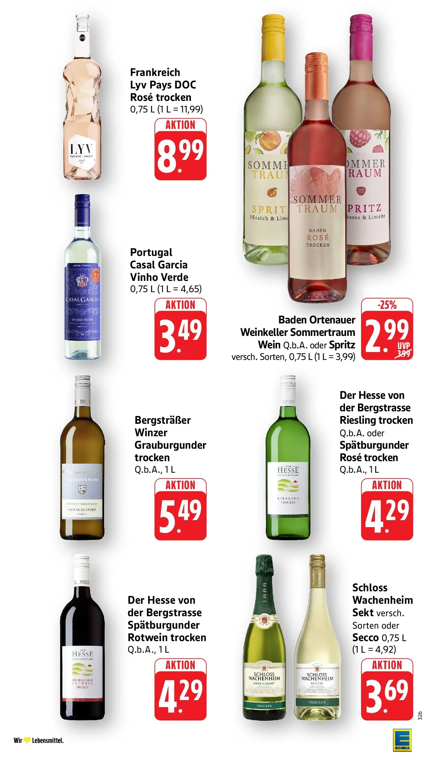 Edeka prospekt Pfungstadt	 (ab 17.05.2026) » Angebote Online | Seite: 37 | Produkte: Rotwein, Sekt, Pfirsich, Limette