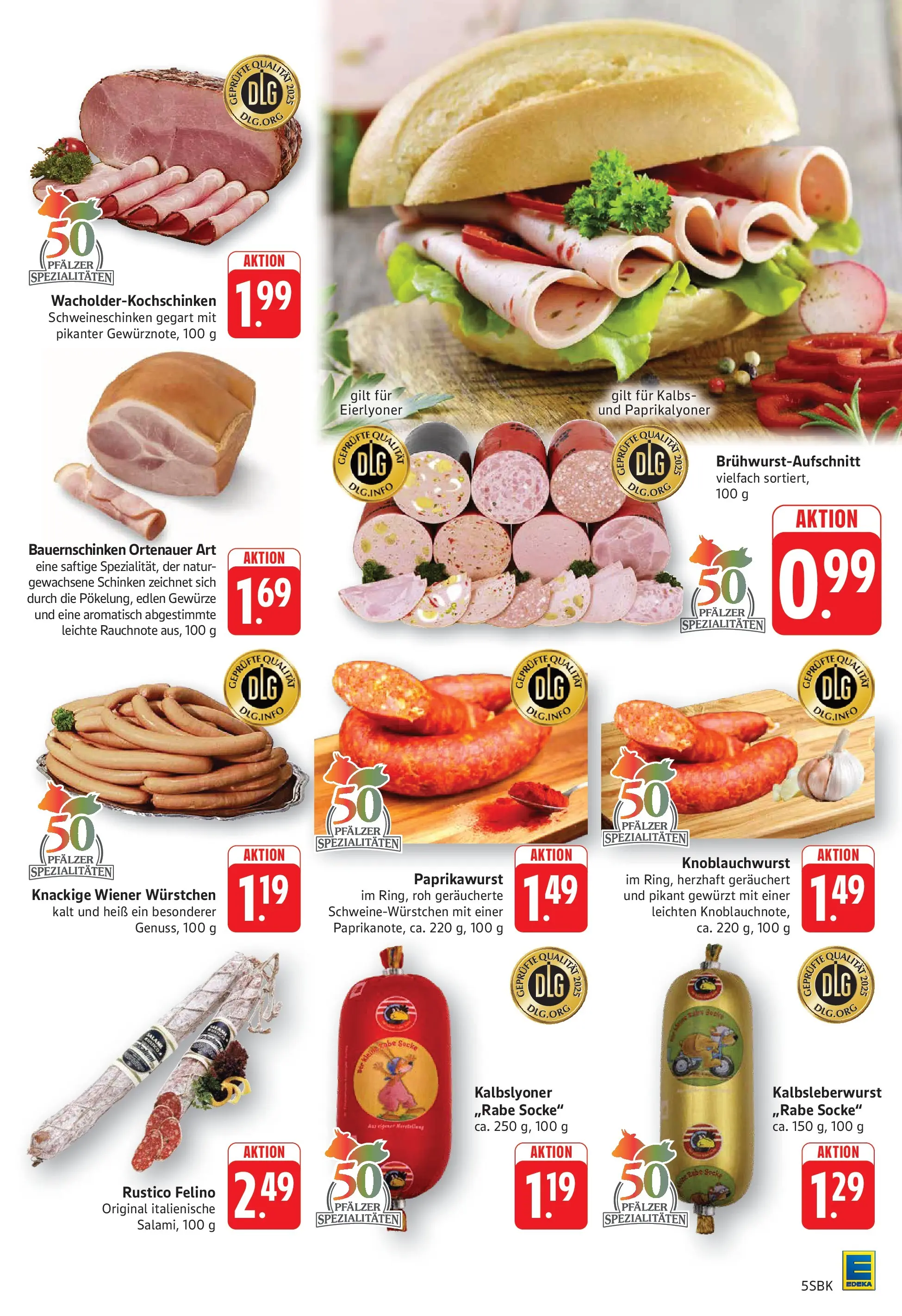 Edeka prospekt Walldorf	 (ab 17.05.2026) » Angebote Online | Seite: 11 | Produkte: Gewürze, Paprika, Salami, Schinken
