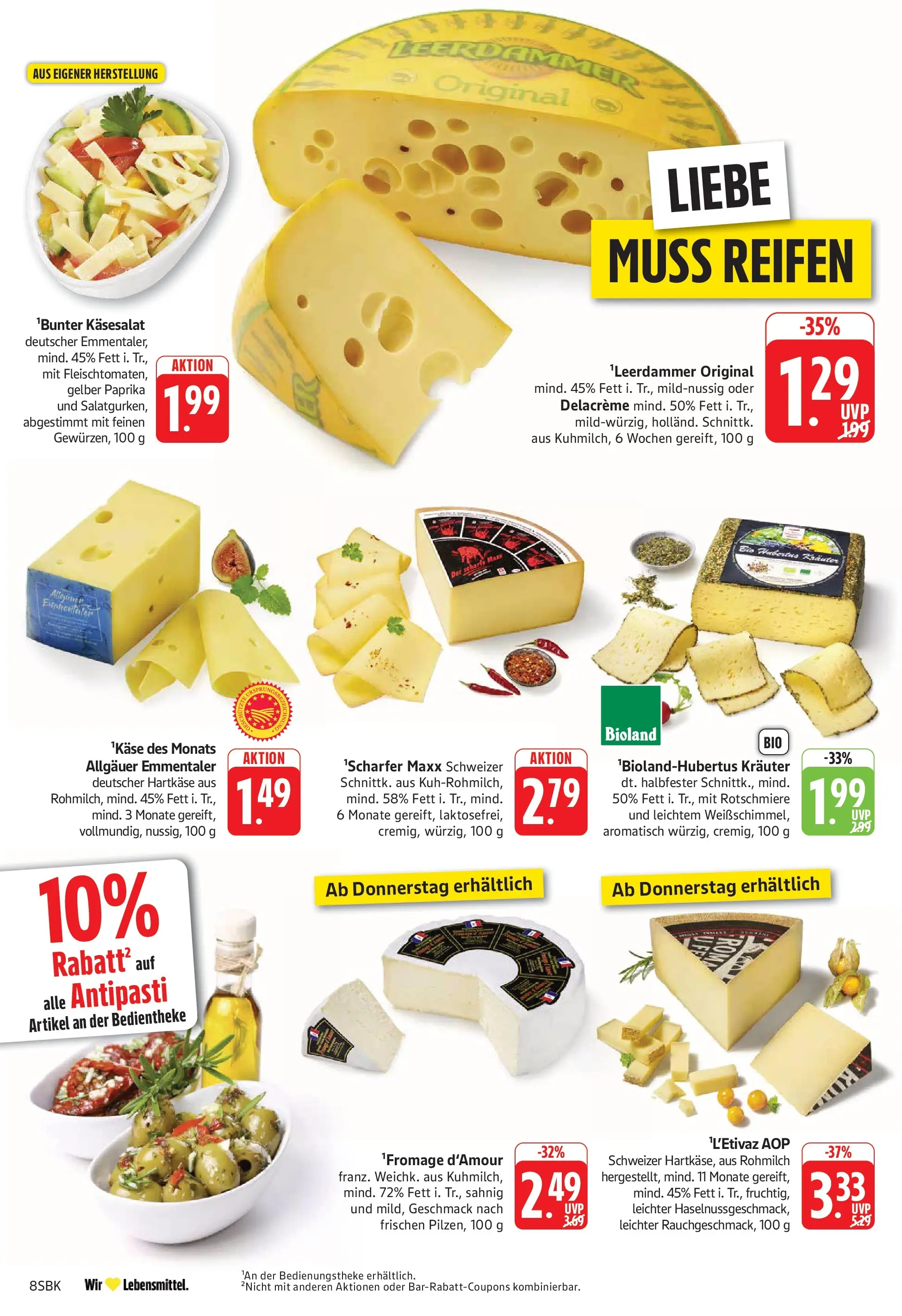 Edeka prospekt Walldorf	 (ab 17.05.2026) » Angebote Online | Seite: 14 | Produkte: Leerdammer, Paprika