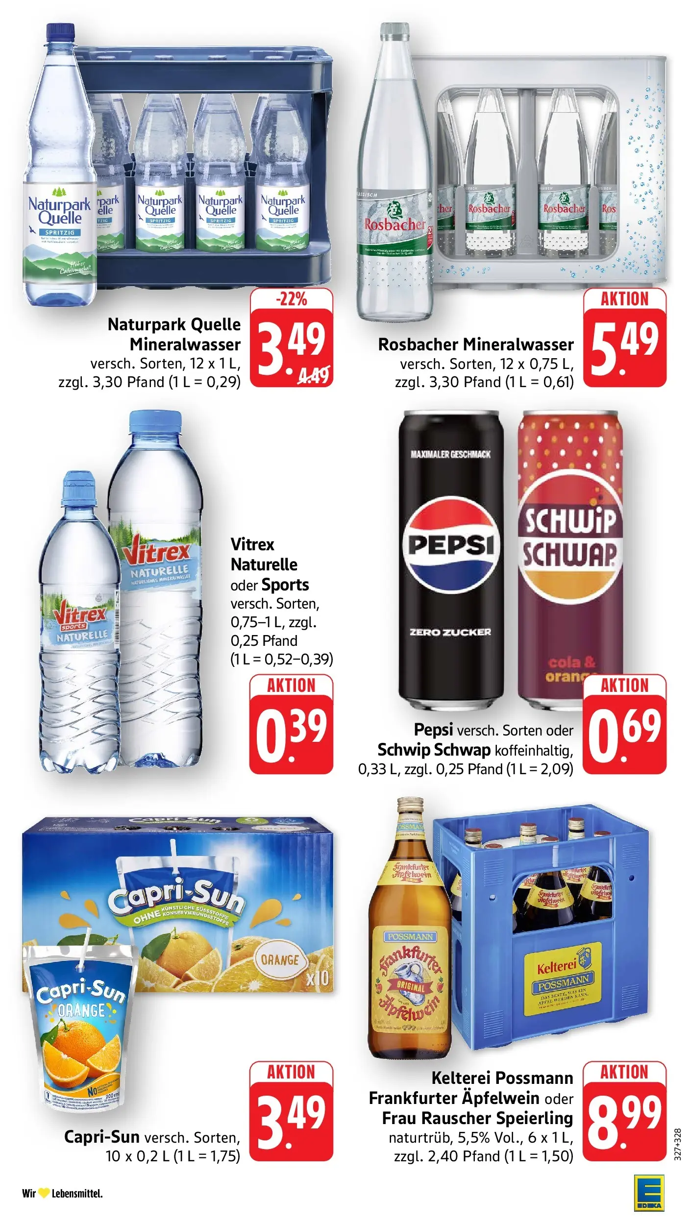 Edeka prospekt Großostheim	 (ab 17.05.2026) » Angebote Online | Seite: 38 | Produkte: Cola, Mineralwasser, Zucker, Pepsi