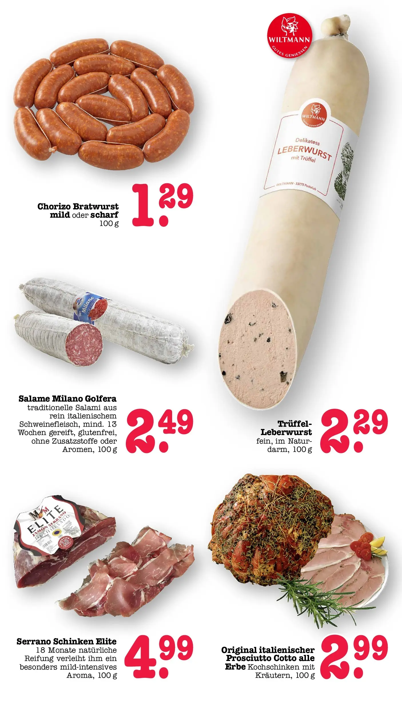 Edeka prospekt Wörth Am Rhein (ab 17.05.2026) » Angebote Online | Seite: 17 | Produkte: Bratwurst, Salami, Serrano schinken, Schinken Edeka prospekt Wörth Am Rhein (ab 17.05.2026) » Angebote Online | Seite: 17 | Produkte: Bratwurst, Salami, Serrano schinken, Schinken