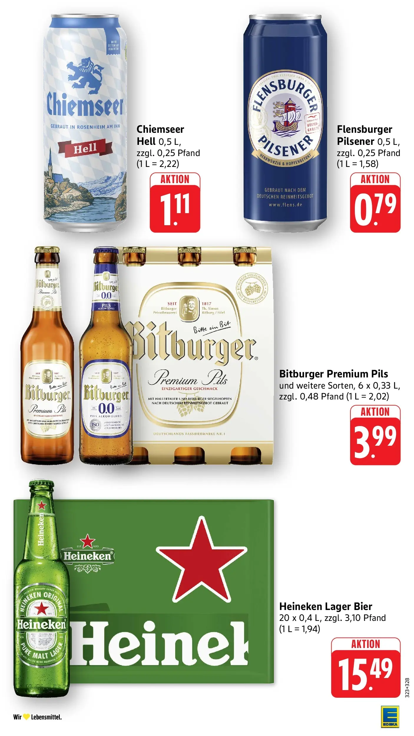 Edeka prospekt Steinfeld	 (ab 17.05.2026) » Angebote Online | Seite: 40 | Produkte: Bitburger, Bier, Pils, Creme