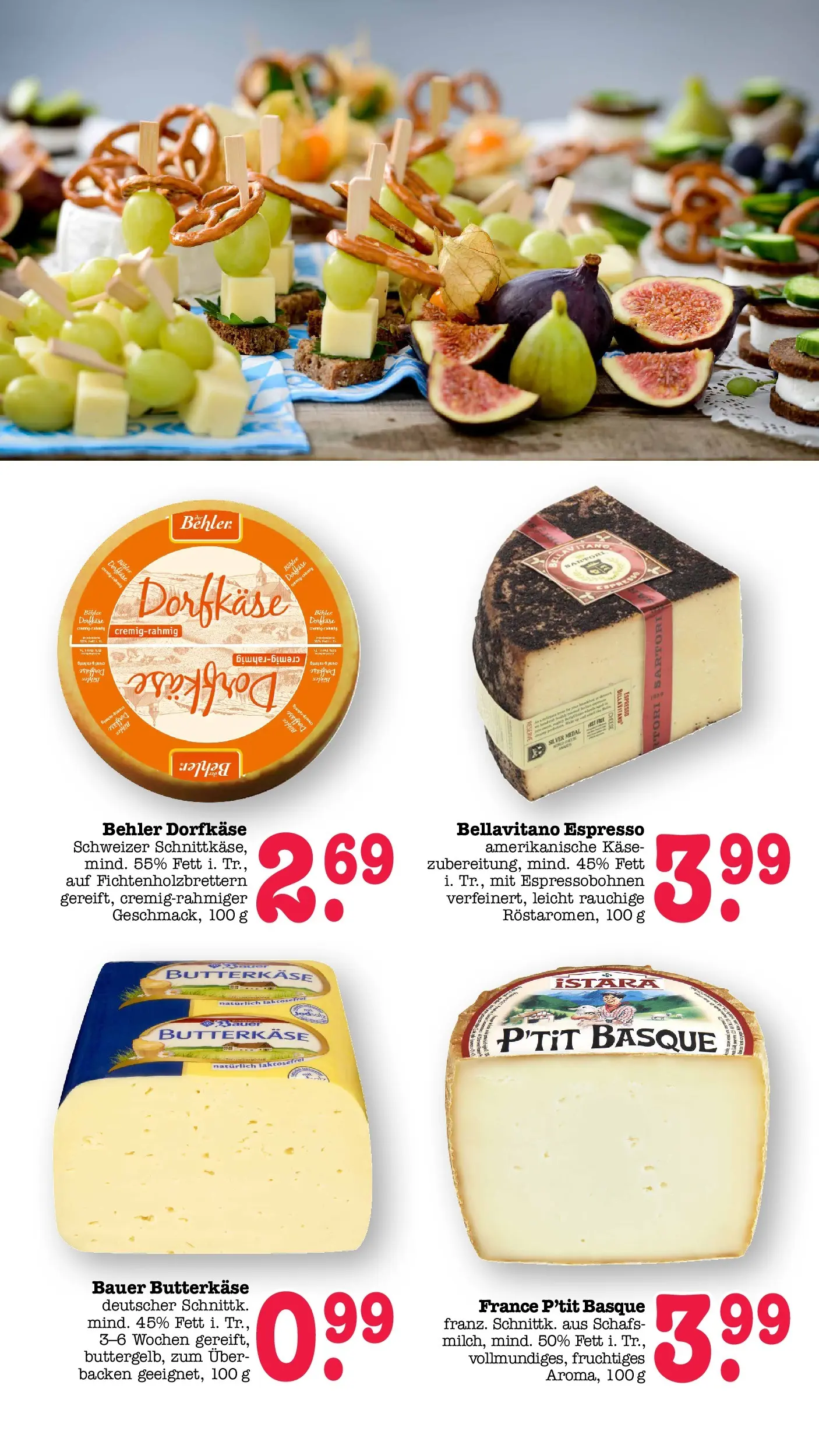 Edeka prospekt Wörth Am Rhein (ab 17.05.2026) » Angebote Online | Seite: 22 | Produkte: Käse Edeka prospekt Wörth Am Rhein (ab 17.05.2026) » Angebote Online | Seite: 22 | Produkte: Käse