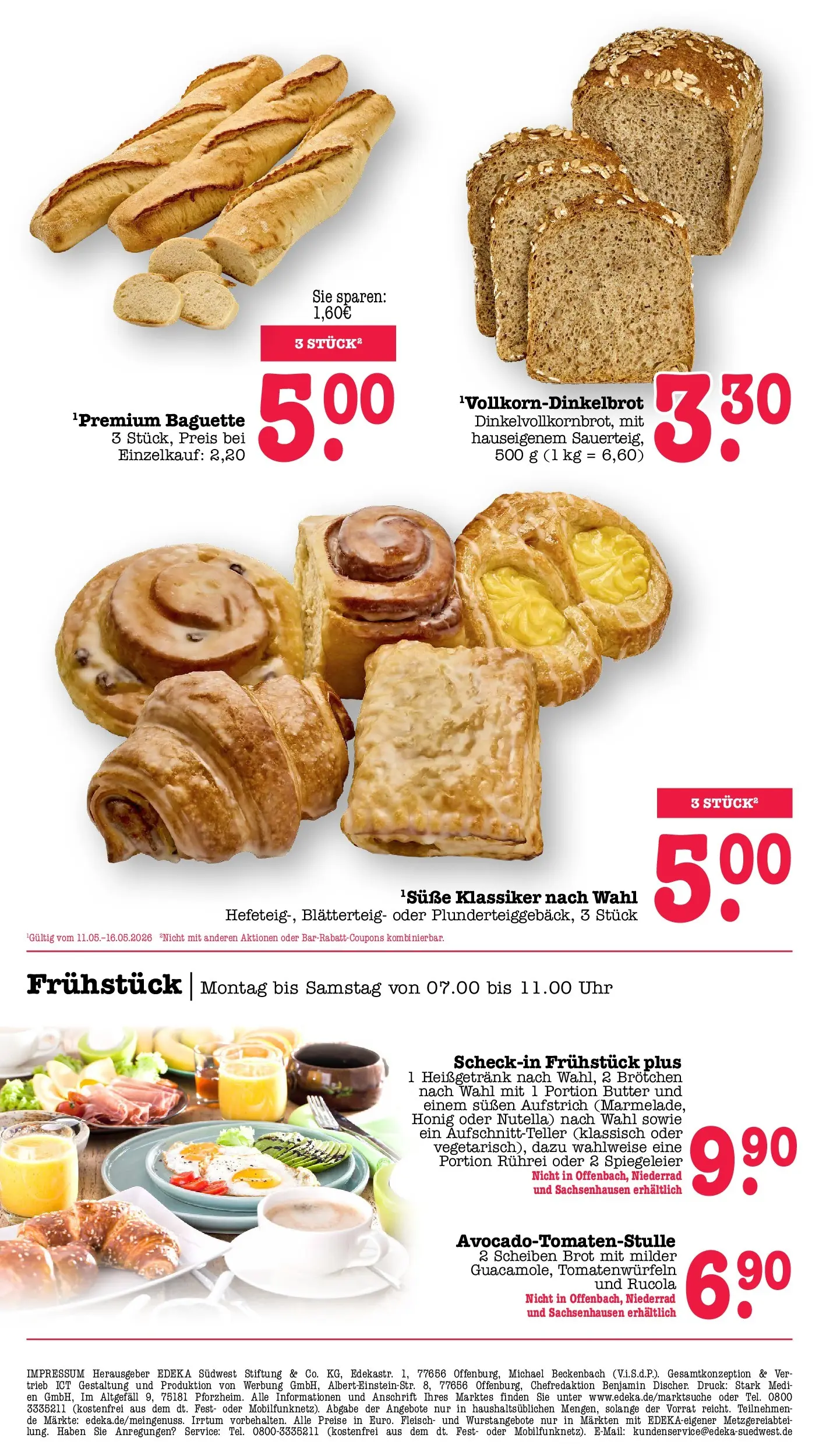 Edeka prospekt Offenbach (ab 17.05.2026) » Angebote Online | Seite: 26 | Produkte: Butter, Rucola, Baguette, Brot Edeka prospekt Offenbach (ab 17.05.2026) » Angebote Online | Seite: 26 | Produkte: Butter, Rucola, Baguette, Brot