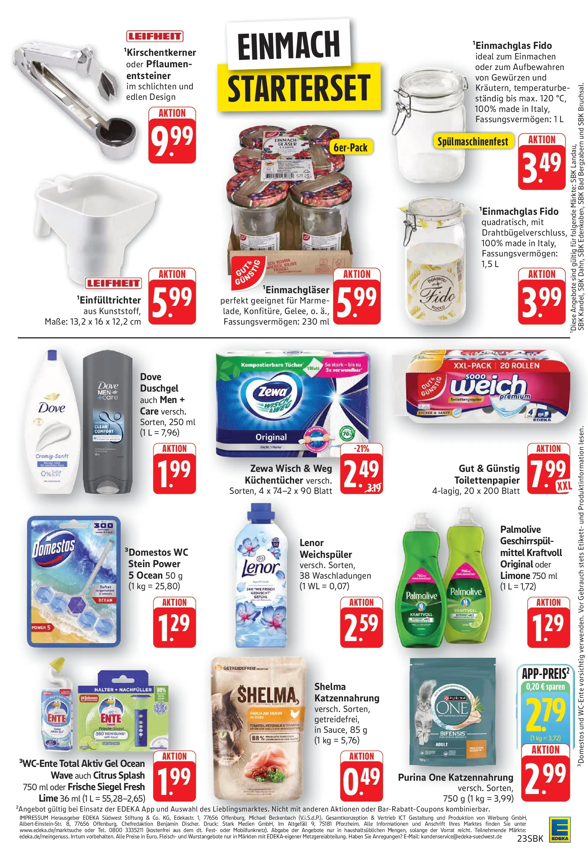 Edeka prospekt Walldorf	 (ab 17.05.2026) » Angebote Online | Seite: 29 | Produkte: Duschgel, Weichspüler, Geschirrspülmittel, Petersilie