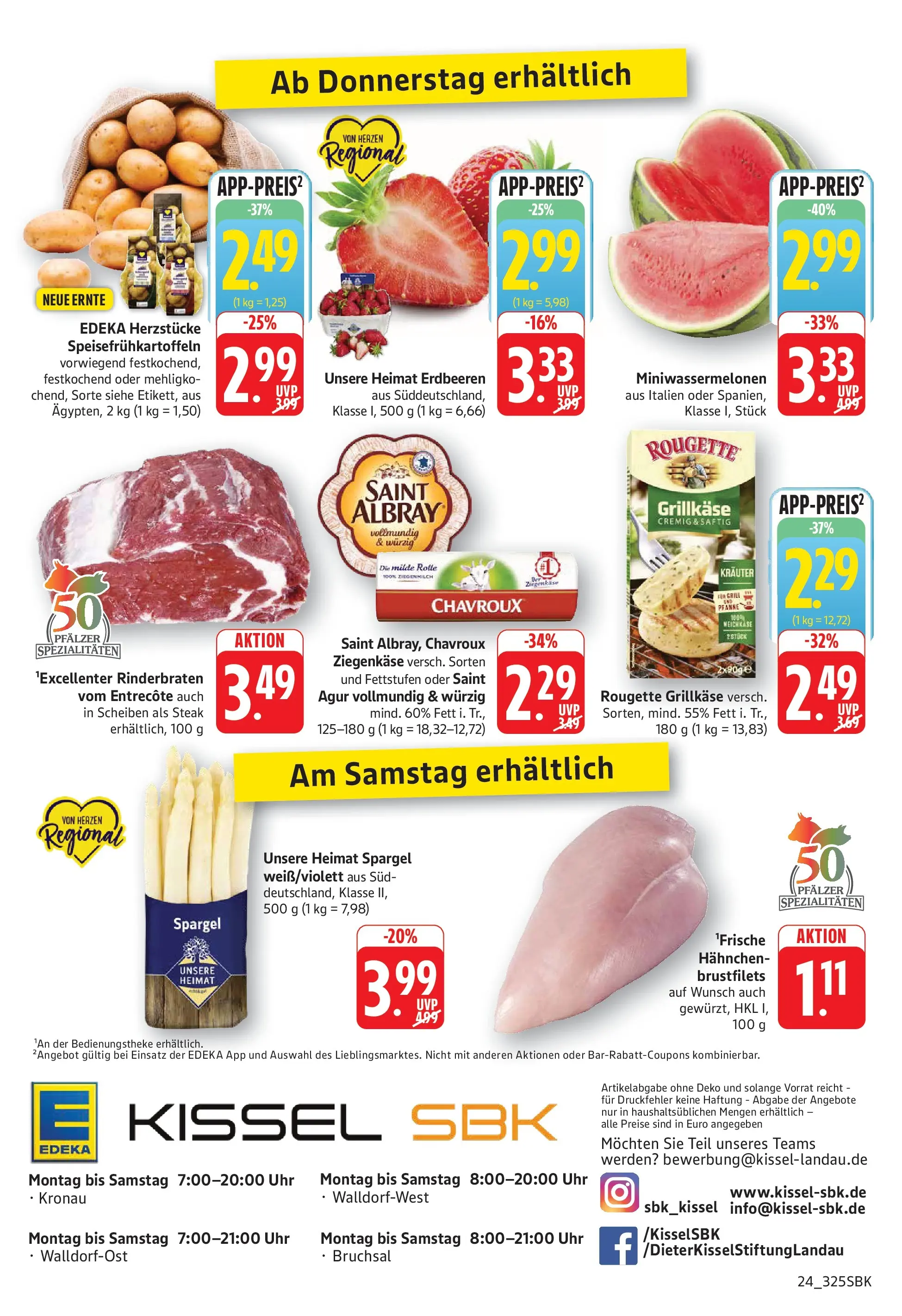 Edeka prospekt Walldorf	 (ab 17.05.2026) » Angebote Online | Seite: 30 | Produkte: Grill, Ziegenkäse, Steak, Uhr