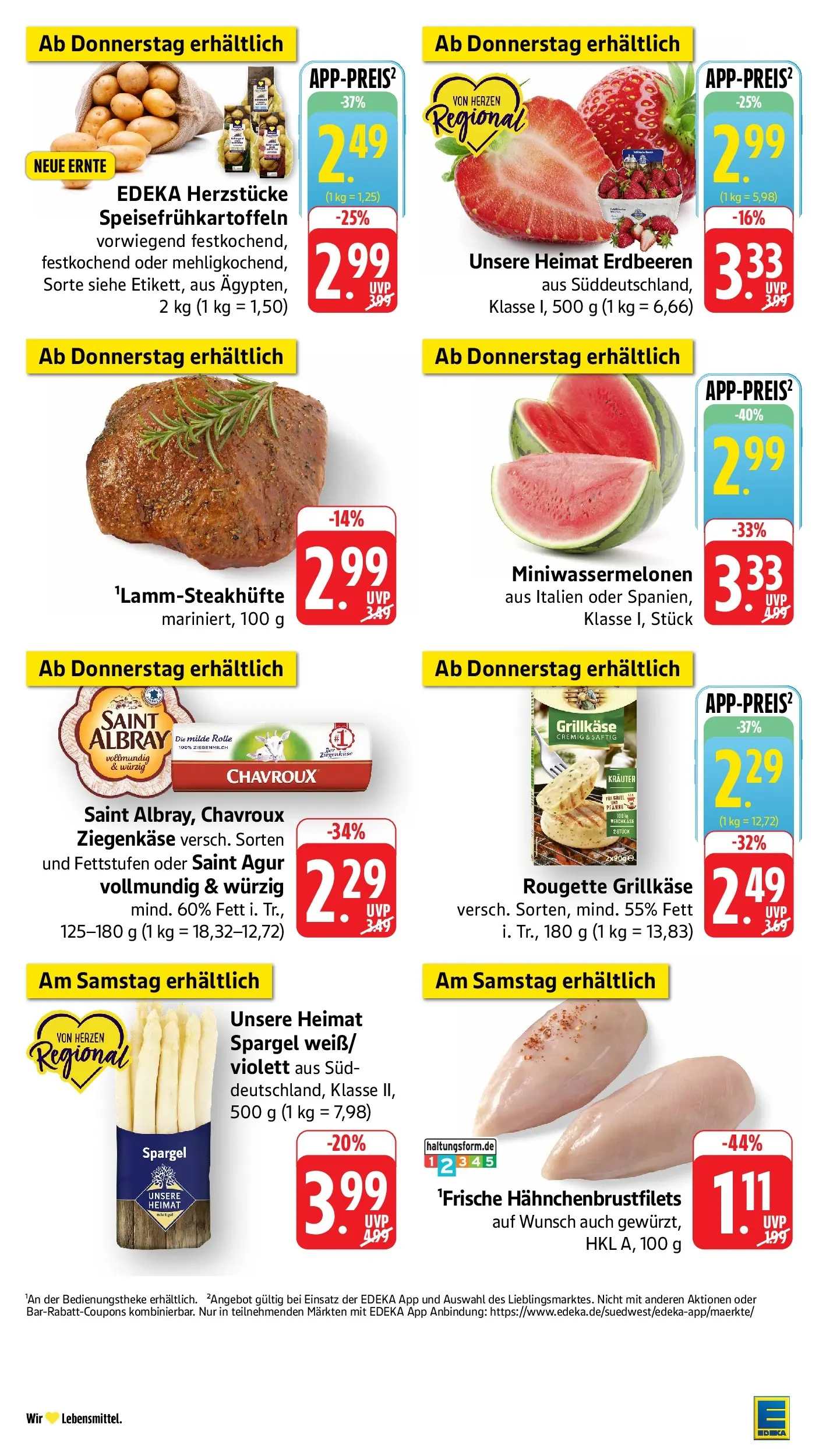 Edeka prospekt Schriesheim	 (ab 17.05.2026) » Angebote Online | Seite: 46 | Produkte: Grill, Ziegenkäse, Steak, Erdbeeren