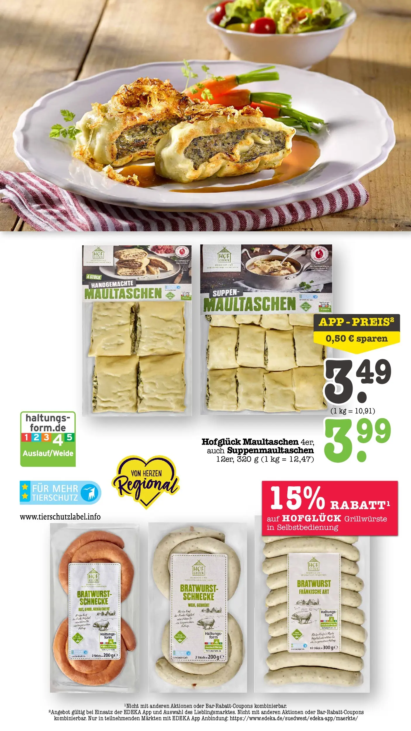 Edeka prospekt Wörth Am Rhein (ab 17.05.2026) » Angebote Online | Seite: 40 | Produkte: Bratwurst, Maultaschen Edeka prospekt Wörth Am Rhein (ab 17.05.2026) » Angebote Online | Seite: 40 | Produkte: Bratwurst, Maultaschen