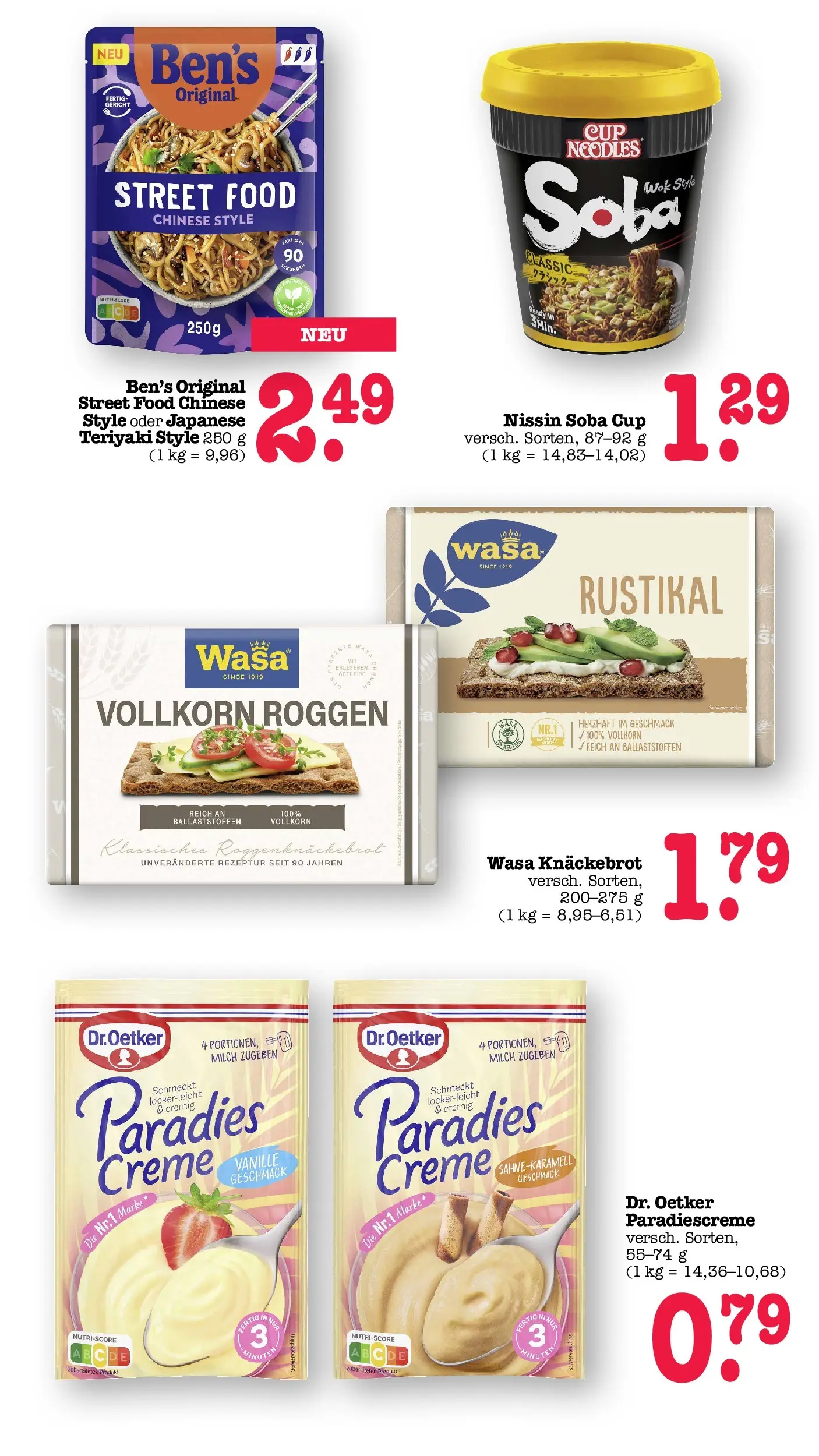 Edeka prospekt Wörth Am Rhein (ab 17.05.2026) » Angebote Online | Seite: 47 | Produkte: Milch, Creme, Wasa knackebrot, Wok Edeka prospekt Wörth Am Rhein (ab 17.05.2026) » Angebote Online | Seite: 47 | Produkte: Milch, Creme, Wasa knackebrot, Wok