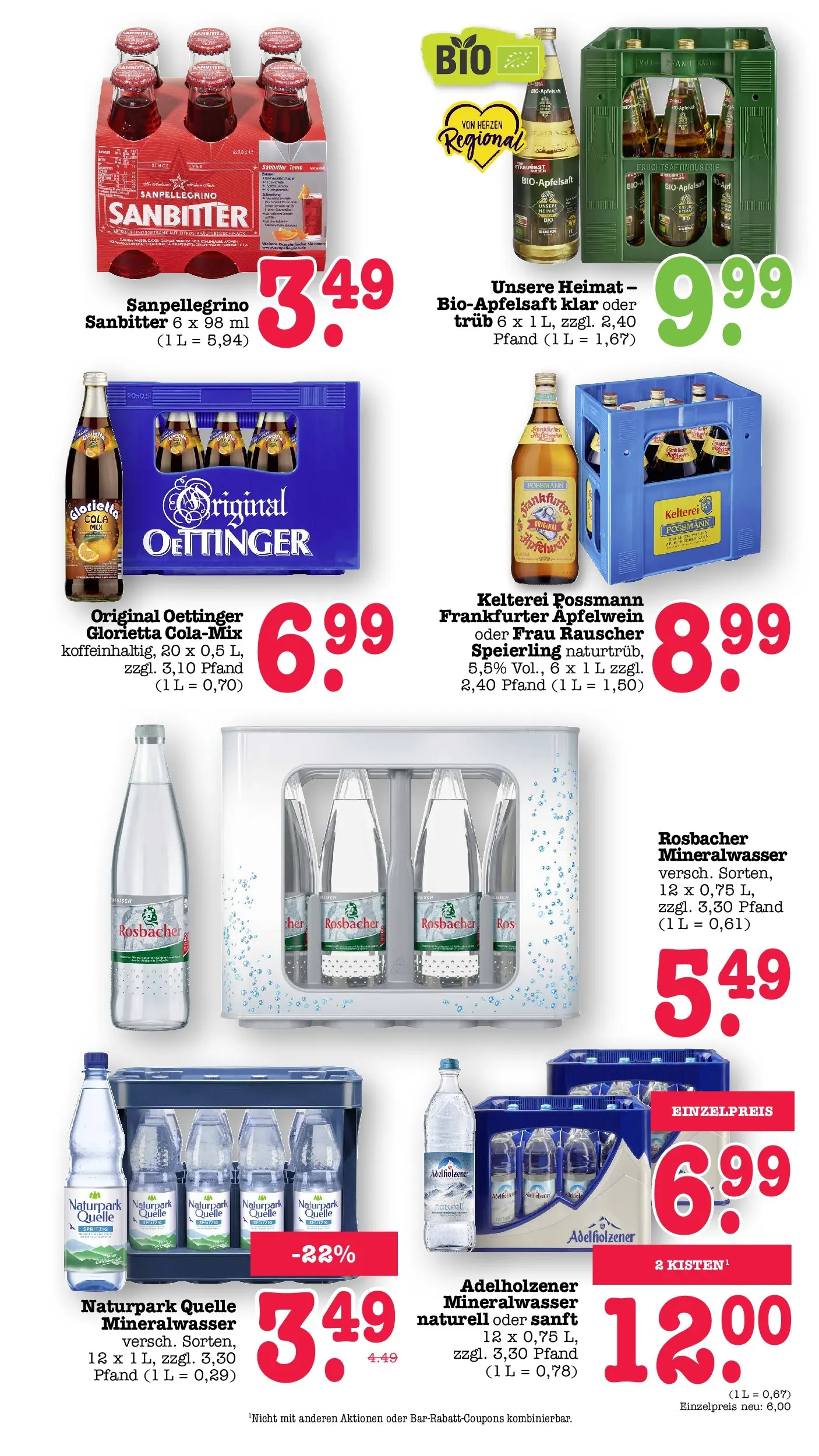 Edeka prospekt Offenbach (ab 17.05.2026) » Angebote Online | Seite: 56 | Produkte: Cola, Oettinger, Mineralwasser, Apple Edeka prospekt Offenbach (ab 17.05.2026) » Angebote Online | Seite: 56 | Produkte: Cola, Oettinger, Mineralwasser, Apple