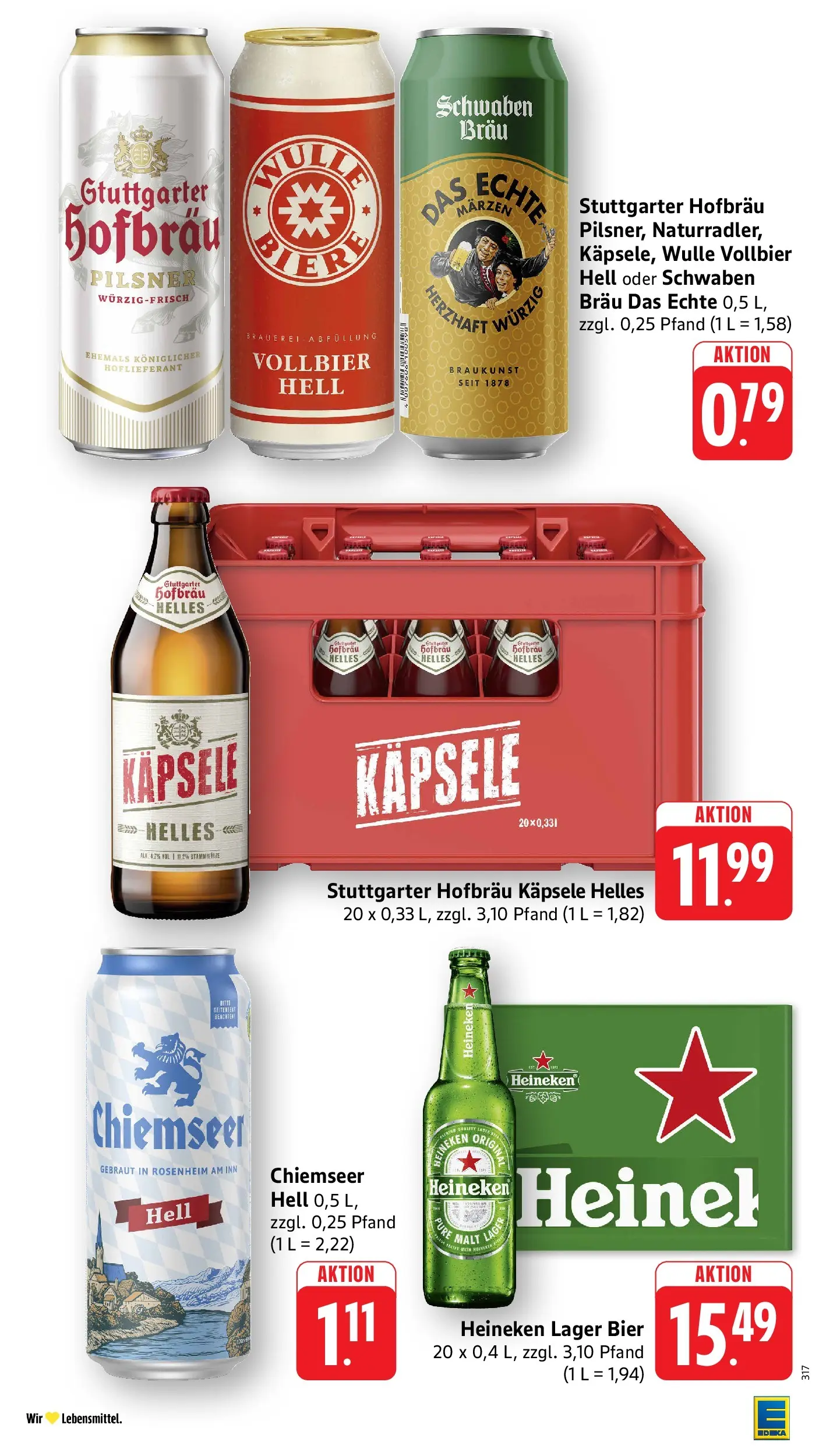 Edeka prospekt Möglingen	 (ab 17.05.2026) » Angebote Online | Seite: 40 | Produkte: Bier, Heineken