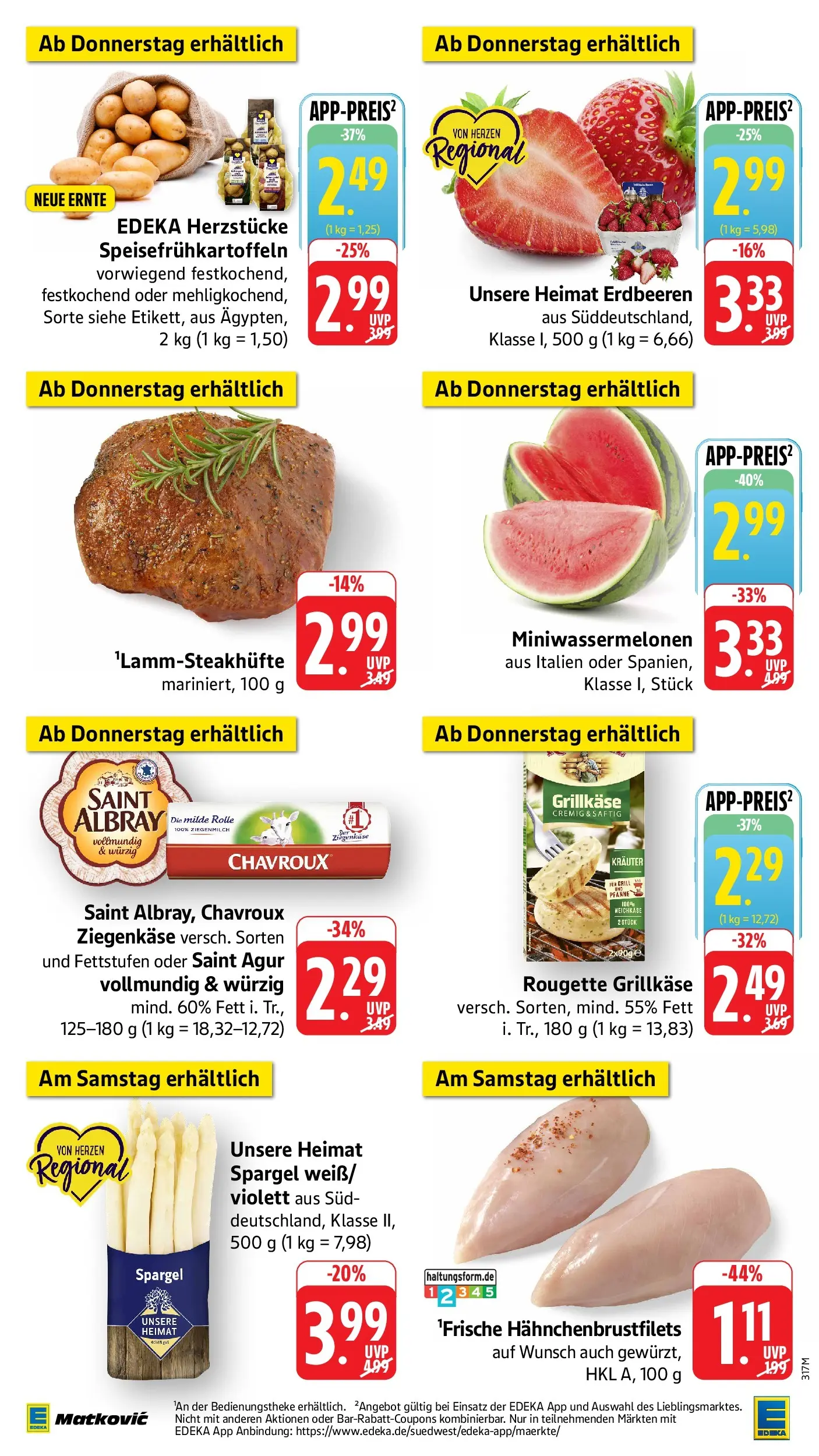 Edeka prospekt Möglingen	 (ab 17.05.2026) » Angebote Online | Seite: 46 | Produkte: Grill, Milch, Ziegenkäse, Spargel