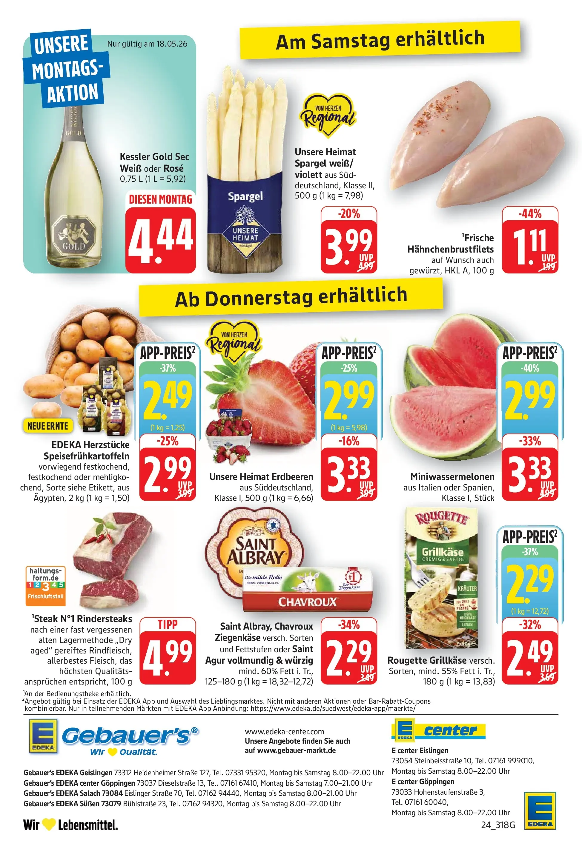 Edeka prospekt Göppingen	 (ab 17.05.2026) » Angebote Online | Seite: 30