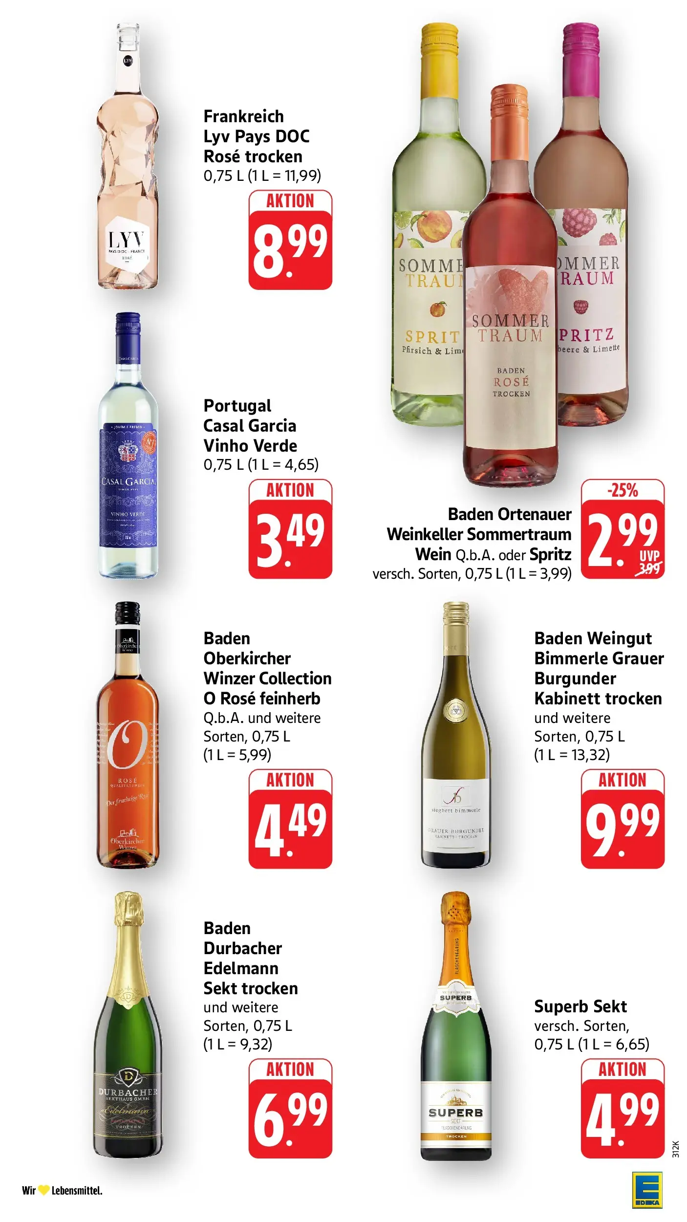 Edeka prospekt Ettenheim	 (ab 17.05.2026) » Angebote Online | Seite: 35 | Produkte: Sekt, Pfirsich, Limette, Wein