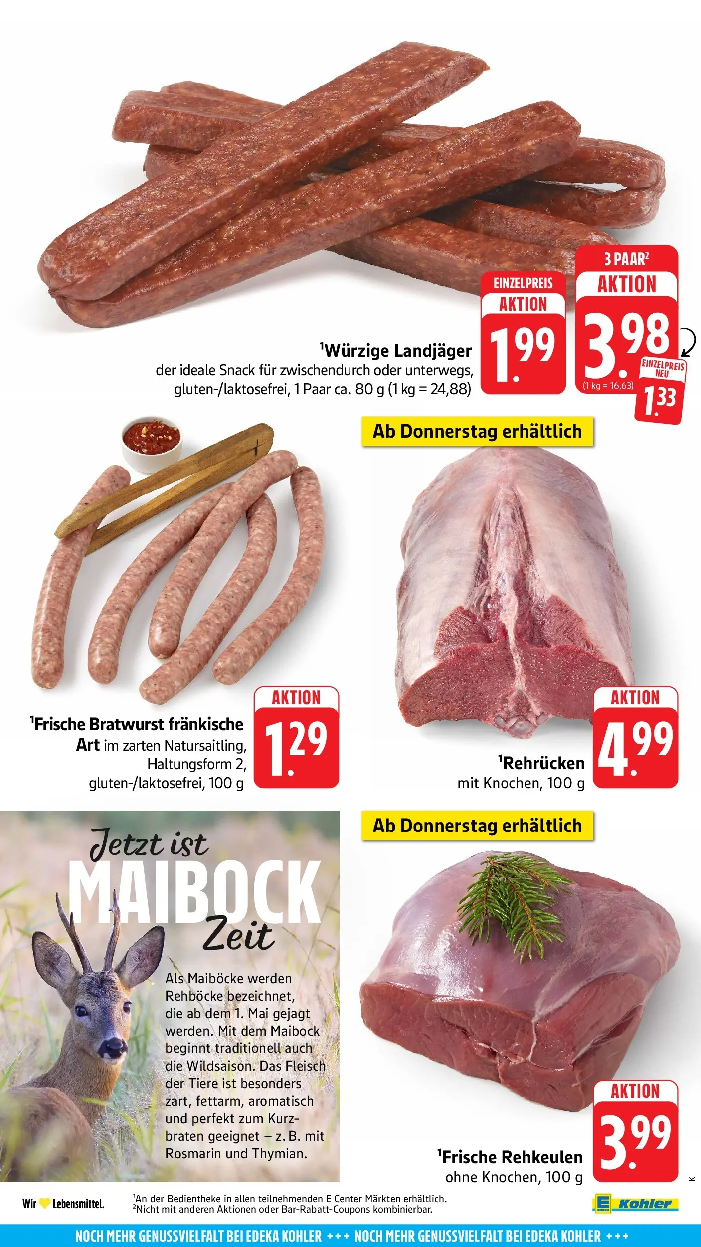 Edeka prospekt Ettenheim	 (ab 17.05.2026) » Angebote Online | Seite: 47 | Produkte: Bratwurst, Fleisch