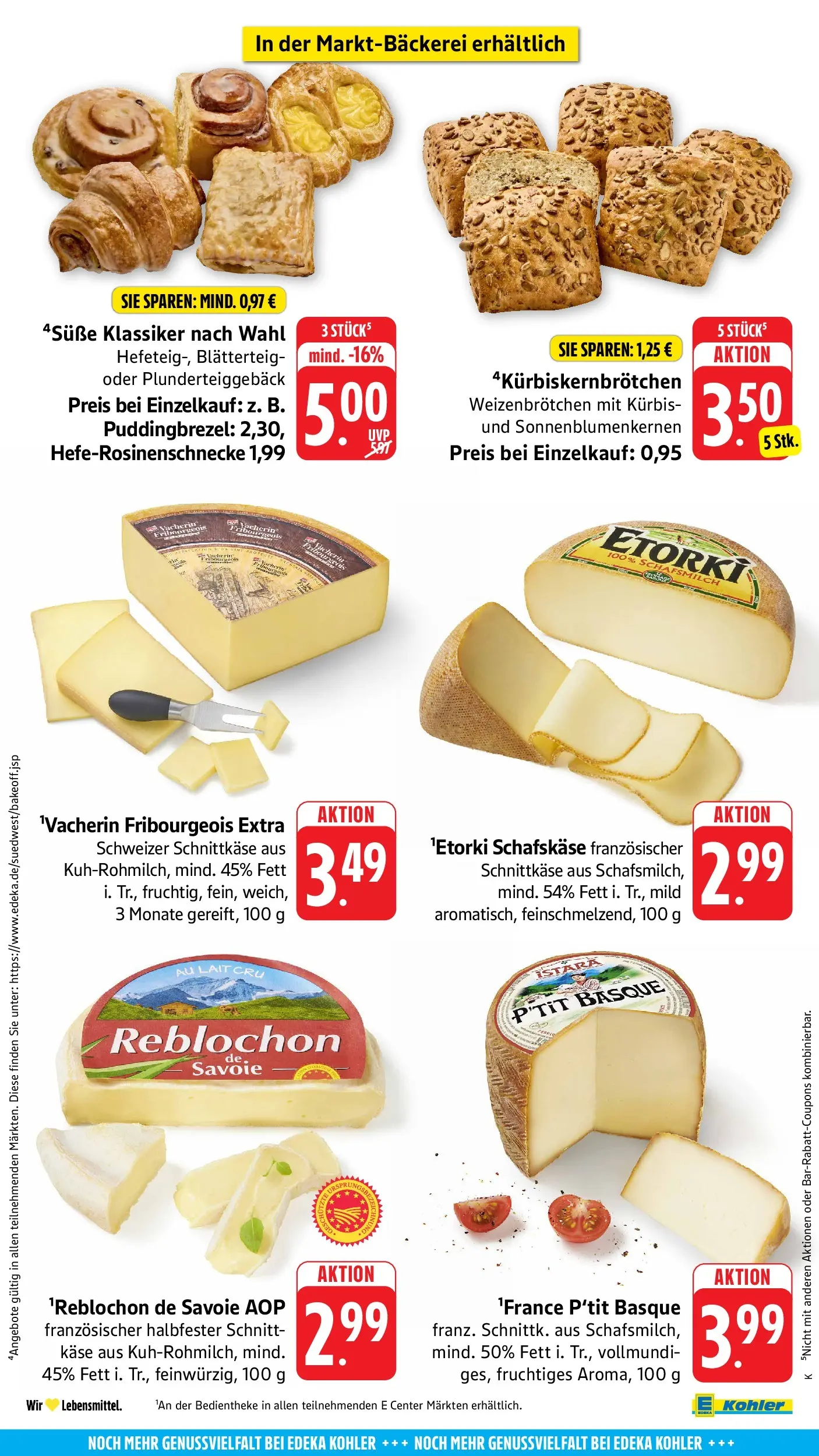 Edeka prospekt Ettenheim	 (ab 17.05.2026) » Angebote Online | Seite: 48 | Produkte: Käse, Kürbis, Schafskase