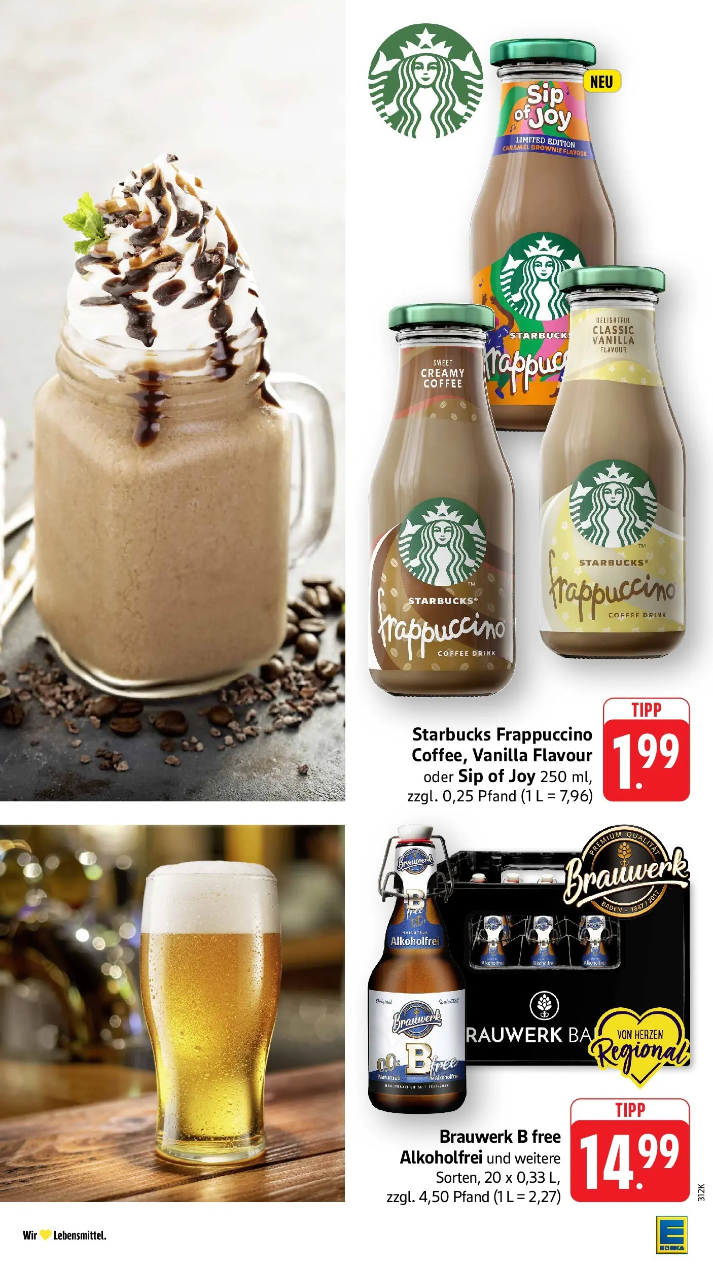 Edeka prospekt Ettenheim	 (ab 17.05.2026) » Angebote Online | Seite: 56 | Produkte: Bree, Starbucks