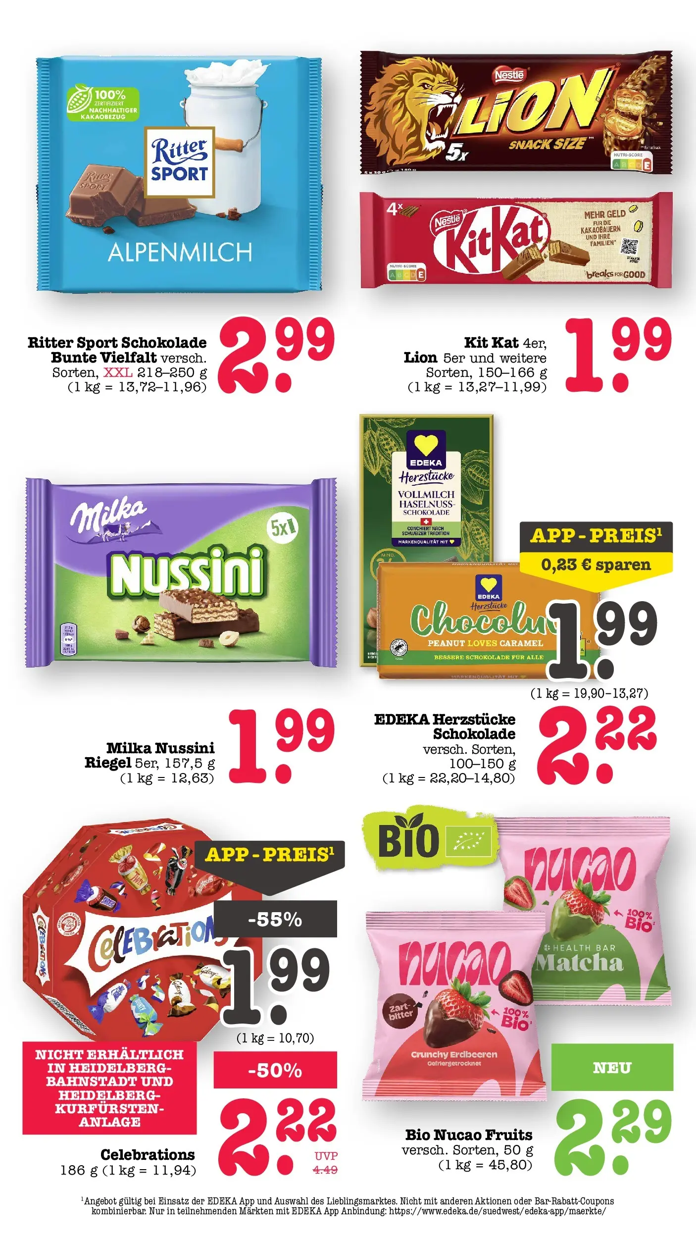 Edeka prospekt Wörth Am Rhein (ab 17.05.2026) » Angebote Online | Seite: 50 | Produkte: Box, Ritter sport, Milka, Erdbeeren Edeka prospekt Wörth Am Rhein (ab 17.05.2026) » Angebote Online | Seite: 50 | Produkte: Box, Ritter sport, Milka, Erdbeeren