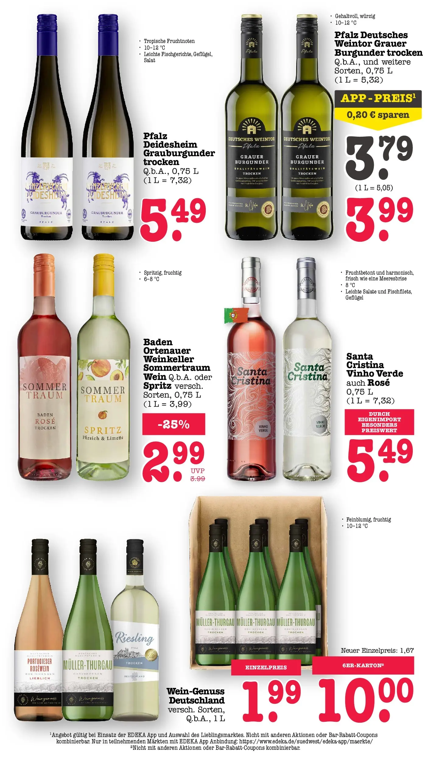 Edeka prospekt Wörth Am Rhein (ab 17.05.2026) » Angebote Online | Seite: 61 | Produkte: Rosewein, Limette, Wein, Salat Edeka prospekt Wörth Am Rhein (ab 17.05.2026) » Angebote Online | Seite: 61 | Produkte: Rosewein, Limette, Wein, Salat