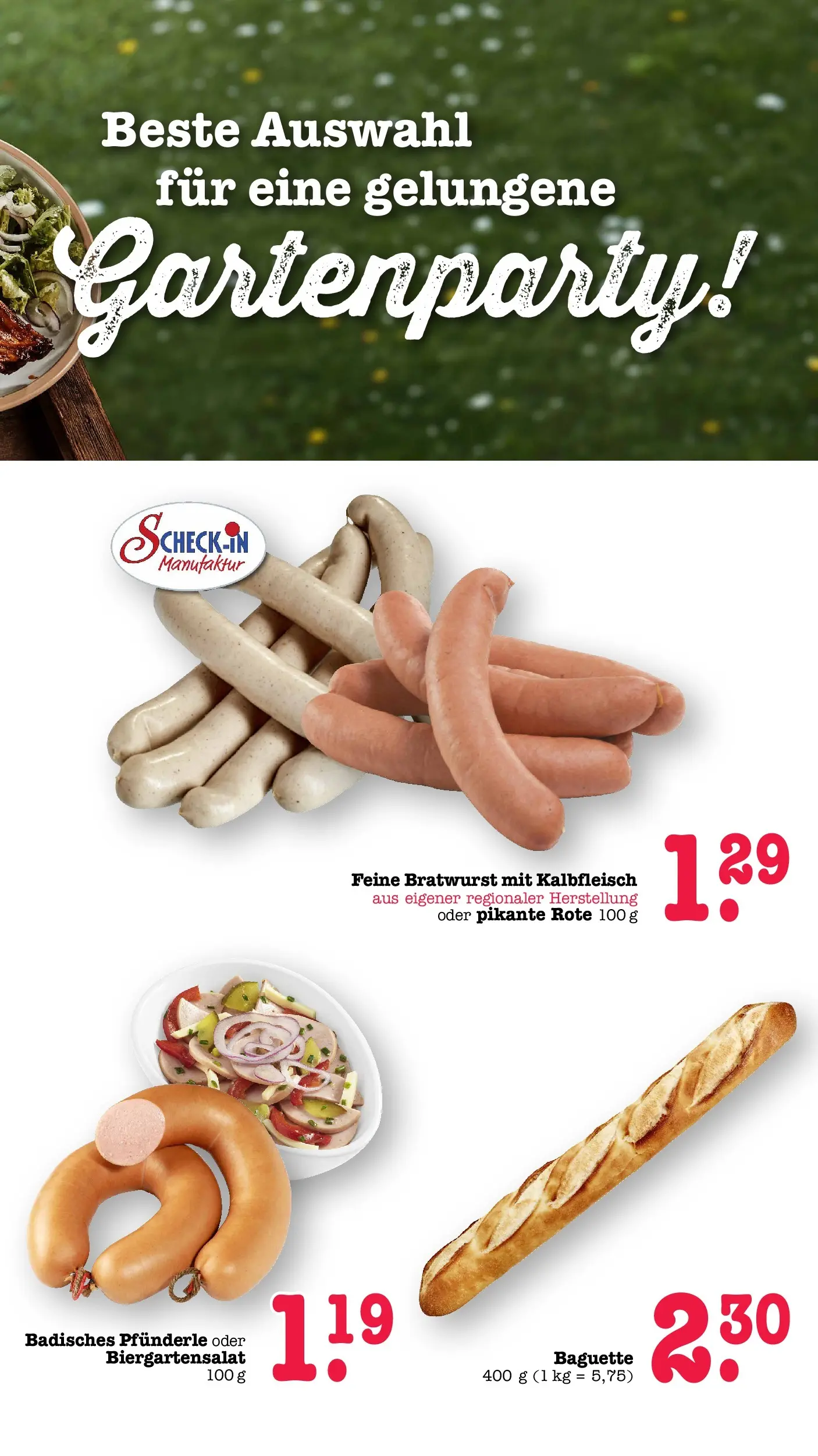 Edeka prospekt Bühlertal (ab 17.05.2026) » Angebote Online | Seite: 13 | Produkte: Bratwurst, Baguette Edeka prospekt Bühlertal (ab 17.05.2026) » Angebote Online | Seite: 13 | Produkte: Bratwurst, Baguette