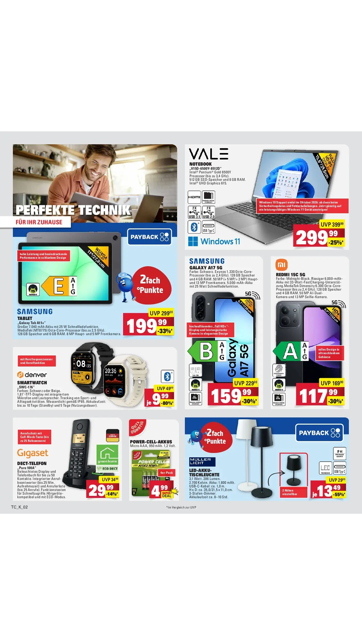 Edeka prospekt Wörth Am Rhein (ab 17.05.2026) » Angebote Online | Seite: 83 | Produkte: Kamera, Smartwatch, Notebook, Tablet Edeka prospekt Wörth Am Rhein (ab 17.05.2026) » Angebote Online | Seite: 83 | Produkte: Kamera, Smartwatch, Notebook, Tablet