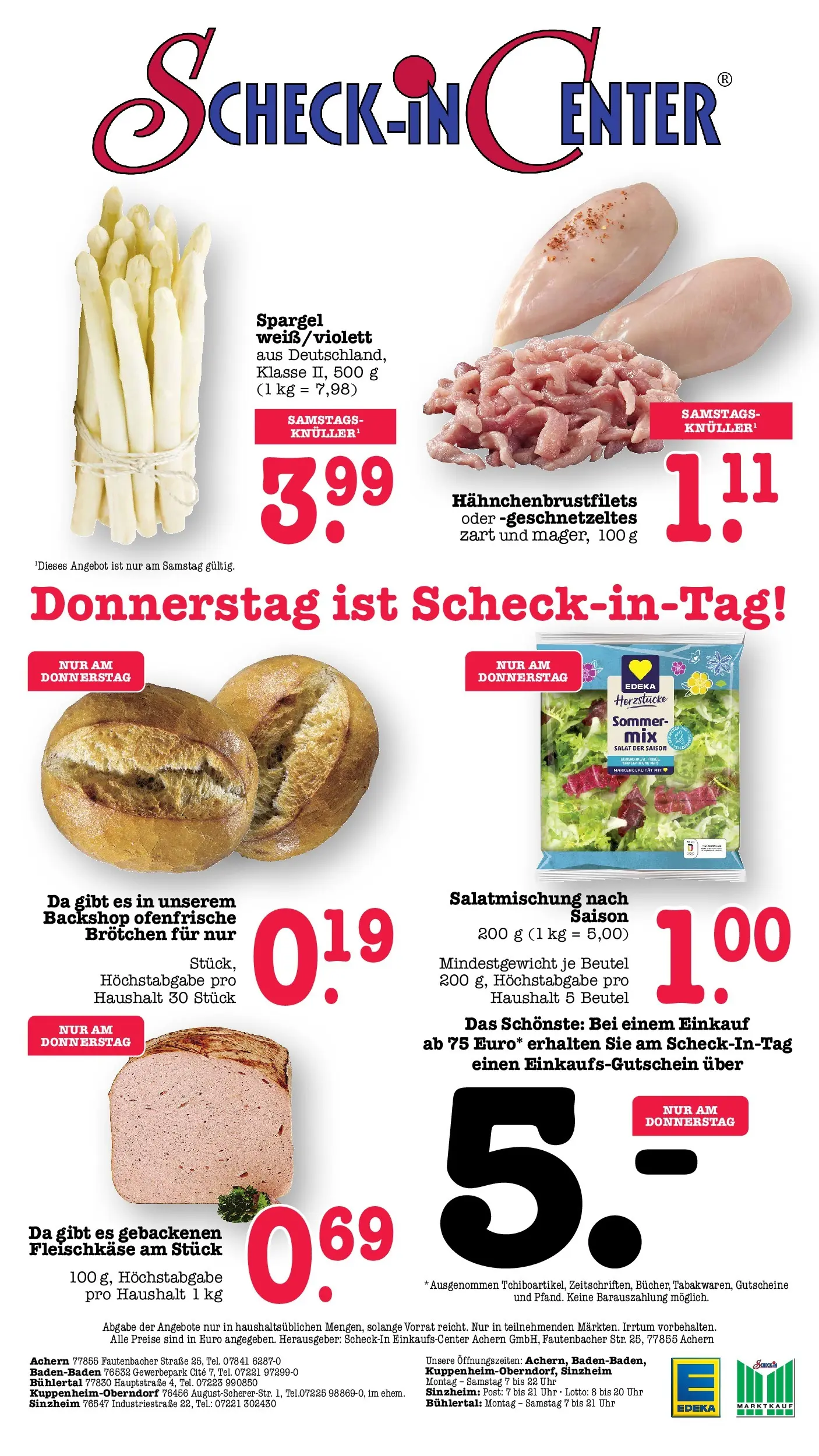 Edeka prospekt Bühlertal (ab 17.05.2026) » Angebote Online | Seite: 92 | Produkte: Spargel, Ofenfrische, Salat, Uhr Edeka prospekt Bühlertal (ab 17.05.2026) » Angebote Online | Seite: 92 | Produkte: Spargel, Ofenfrische, Salat, Uhr