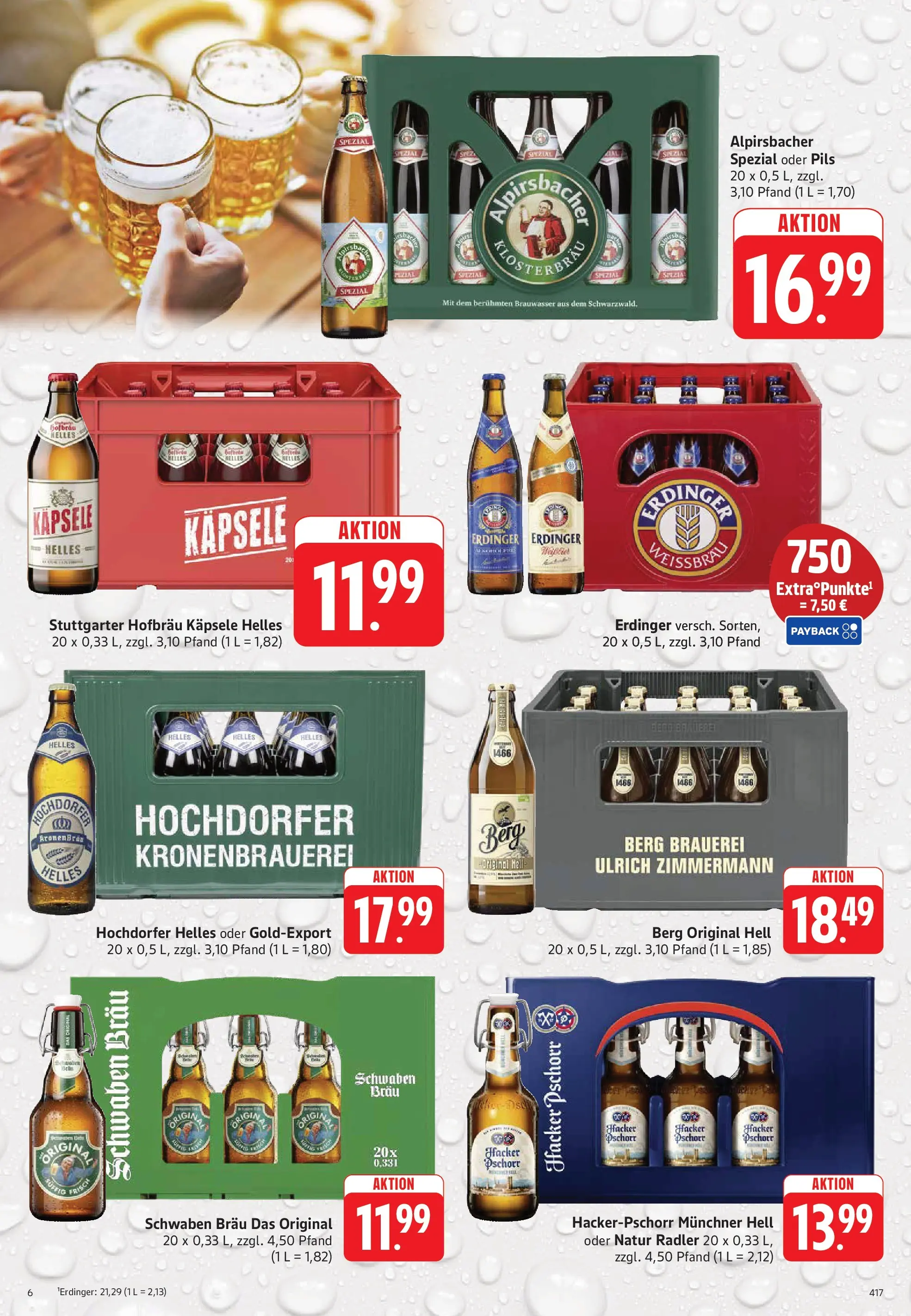 Trinkgut Prospekt Pforzheim	 (ab 17.05.2026) » Angebote online | Seite: 6 | Produkte: Erdinger, Pils, Radler