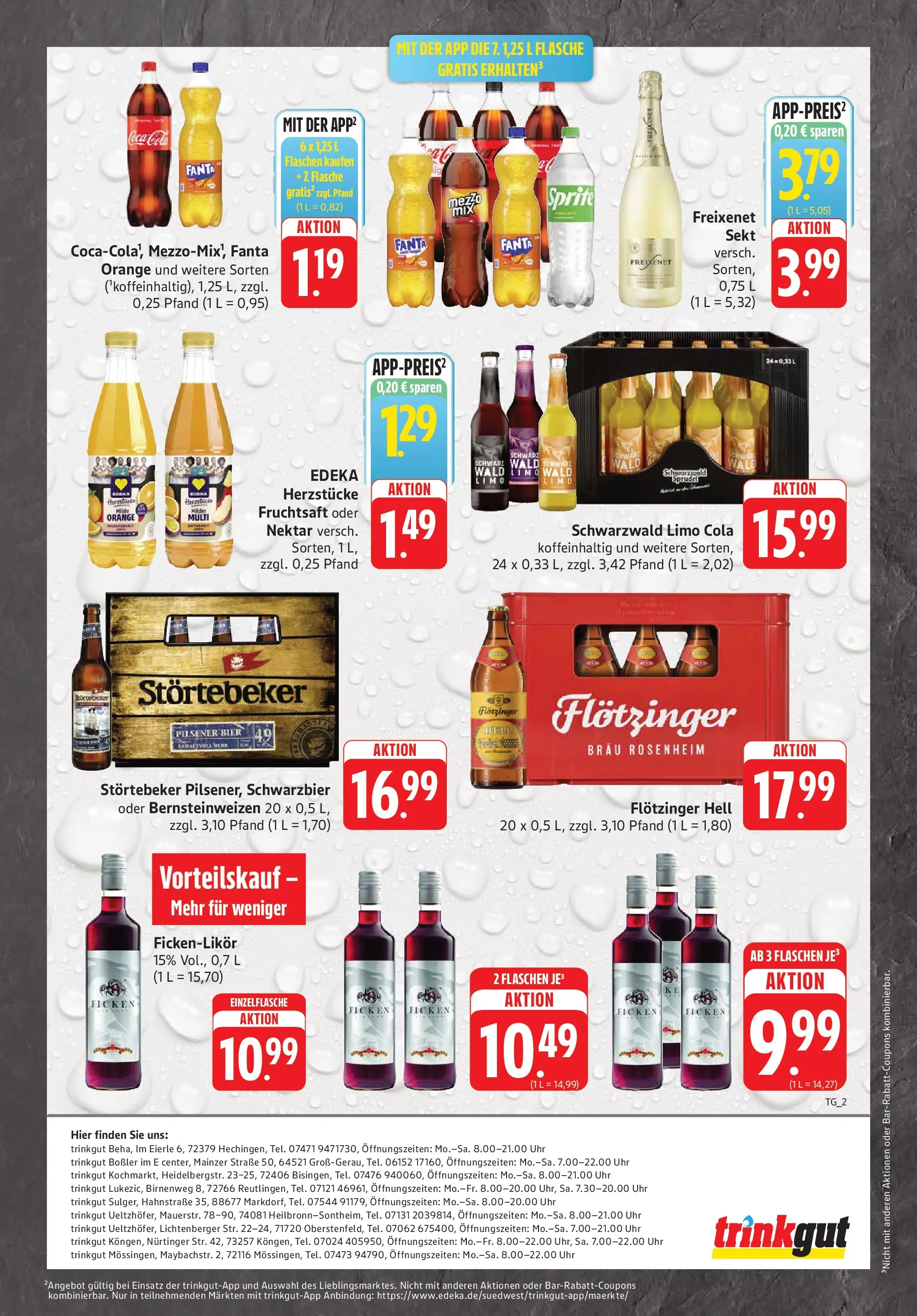 Trinkgut Prospekt Heilbronn-Sontheim	 (ab 17.05.2026) » Angebote online | Seite: 2 | Produkte: Fanta, Sprite, Bier, Uhr