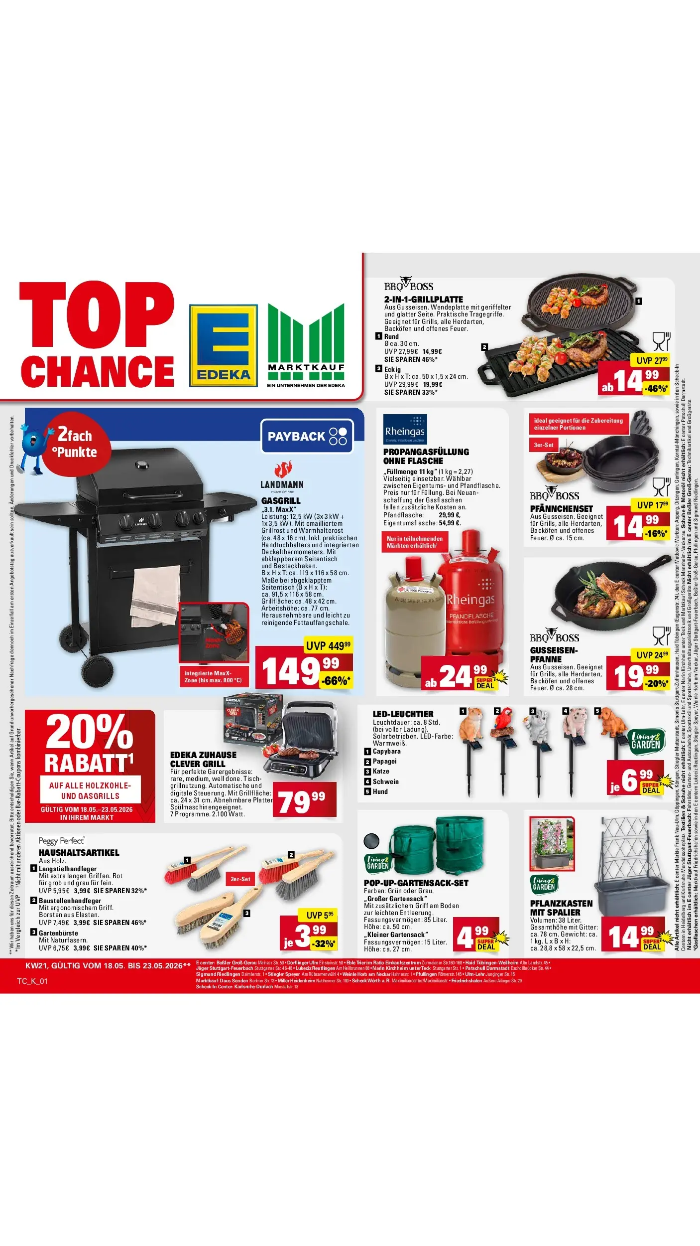 E center Prospekt Speyer	 (ab 17.05.2026) zum Blättern | Seite: 64 | Produkte: Gewicht, Grill, Tisch, Backofen