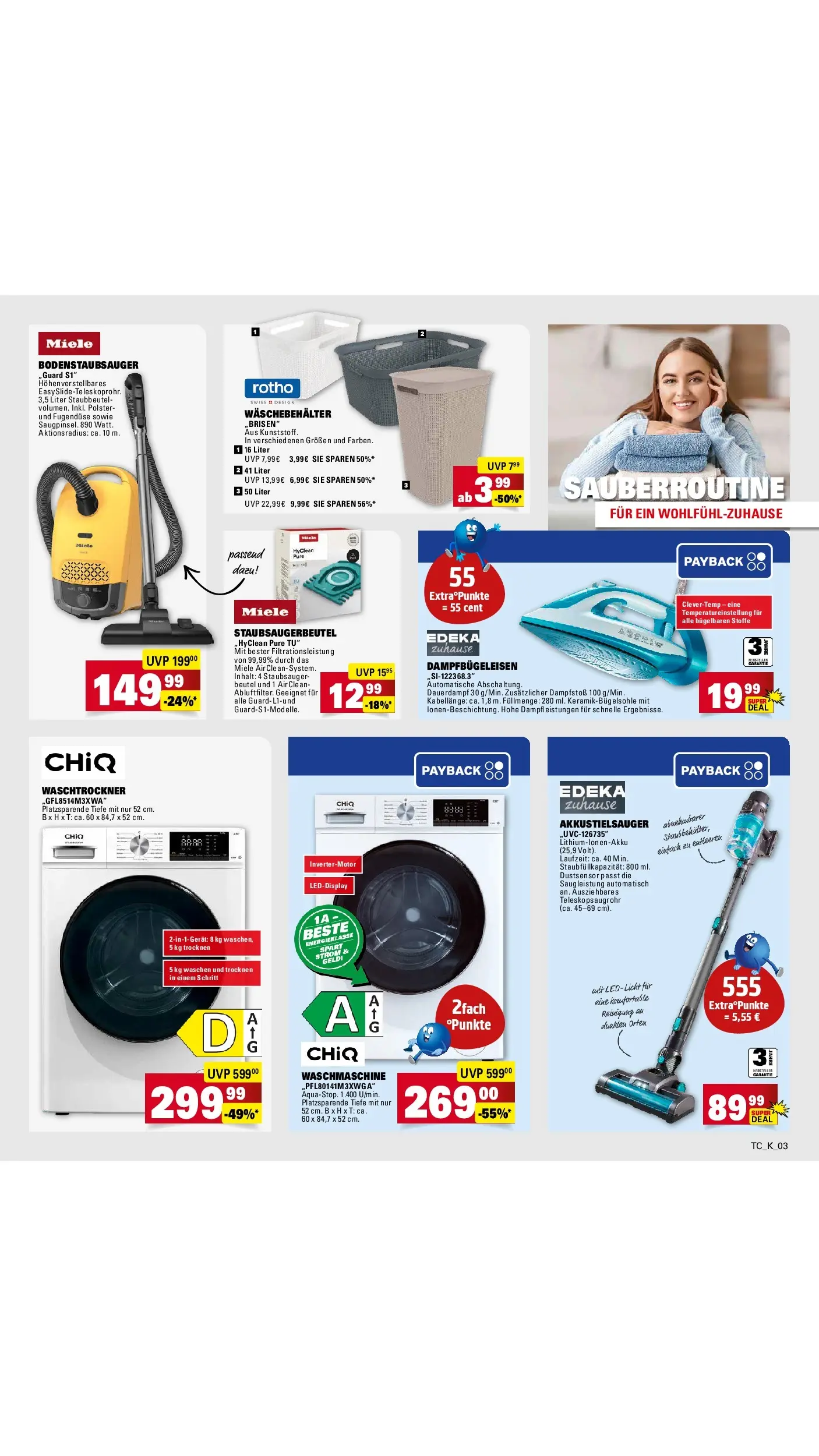 E center Prospekt Speyer	 (ab 17.05.2026) zum Blättern | Seite: 66 | Produkte: Miele, Pute, Waschmaschine, Waschtrockner