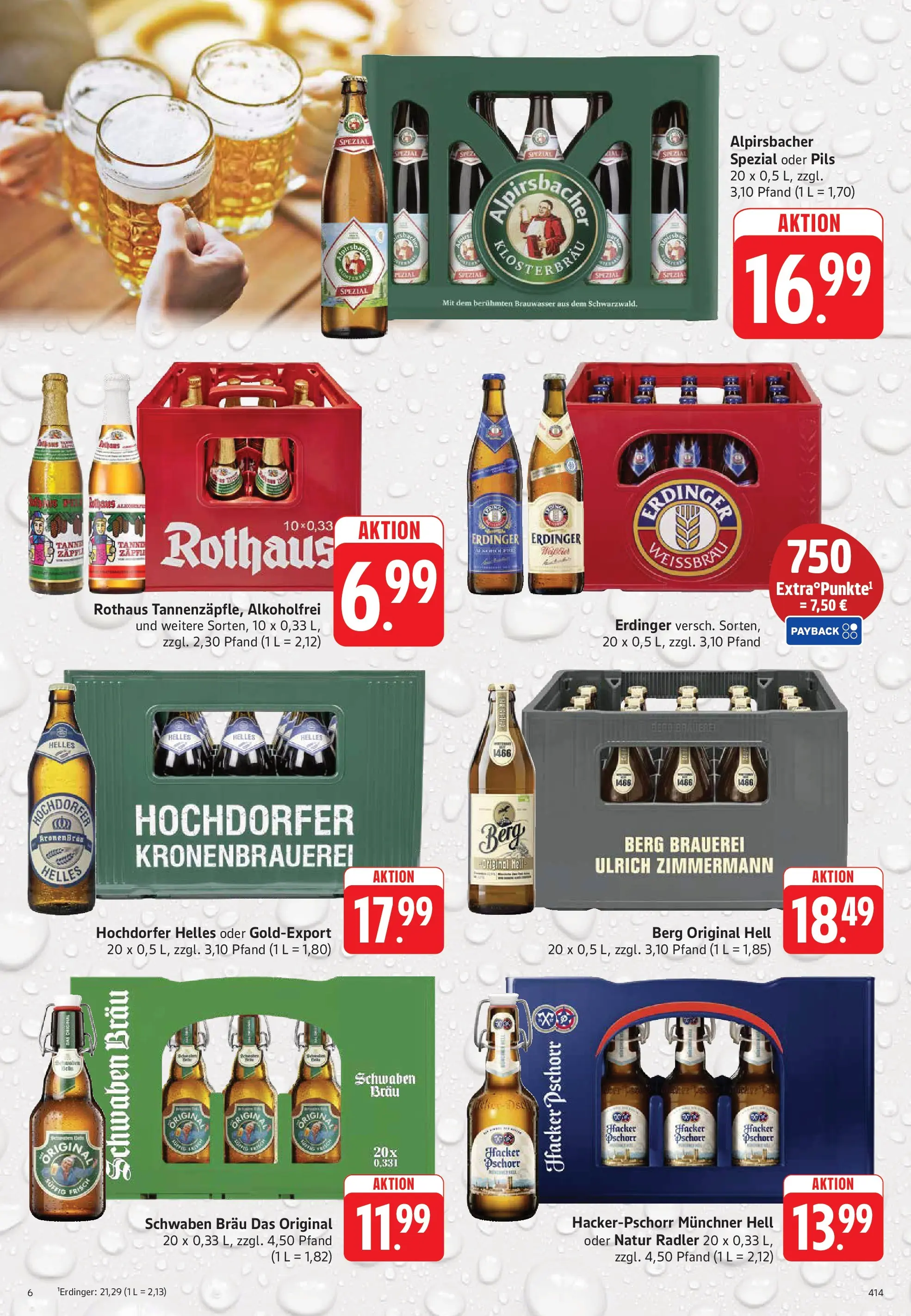 Trinkgut Prospekt Schramberg	 (ab 17.05.2026) » Angebote online | Seite: 6 | Produkte: Erdinger, Pils, Radler